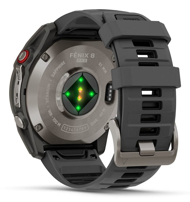 EAN 753759351007 - Garmin fēnix 8 Pro 3,56 cm (1.4") AMOLED 51 mm Digital 454 x 454 Pixeles Pantalla táctil Grafito, Titanio imagen 11