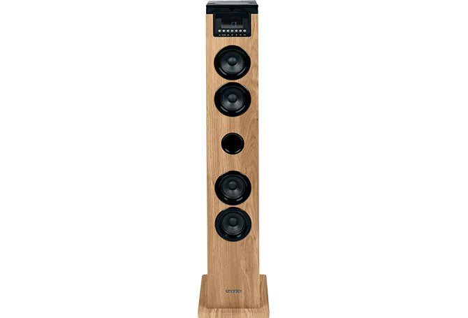 EAN 3499550388893 - Thomson DS122CD sistema de audio para el hogar Torre de sonido para uso doméstico 10 W Negro, Madera imagen 1