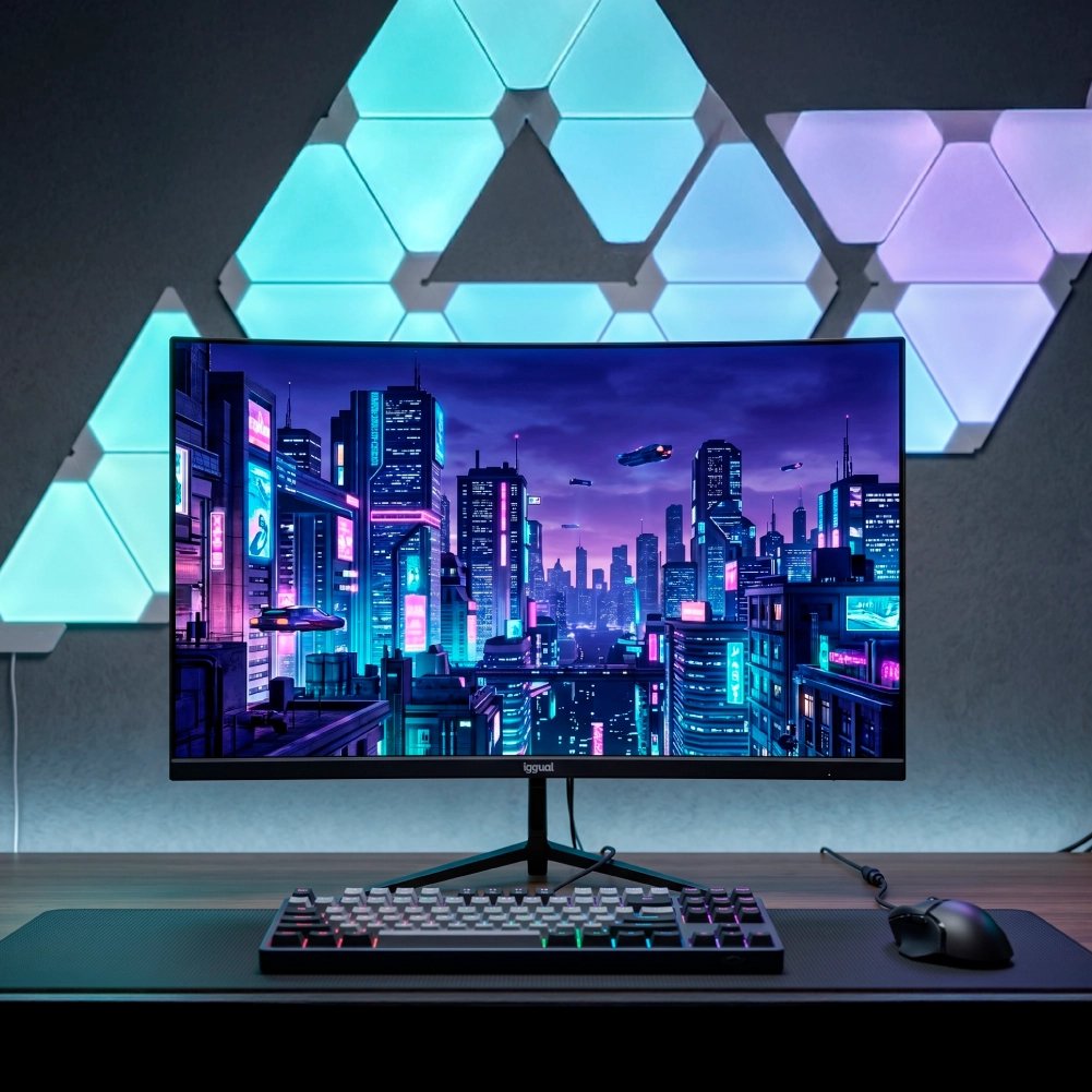EAN 8435364319413 - iggual ML24S pantalla para PC 60,5 cm (23.8") 1920 x 1080 Pixeles Full HD LED Negro imagen 17