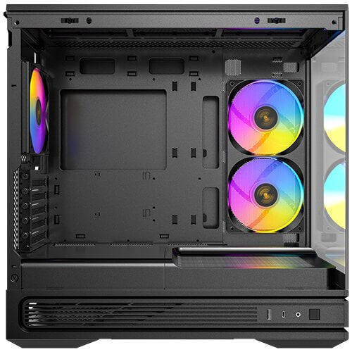 Caja Pc Antec Geh Mini C2m Argb M-Atx M-Itx O.N. Bk Retail