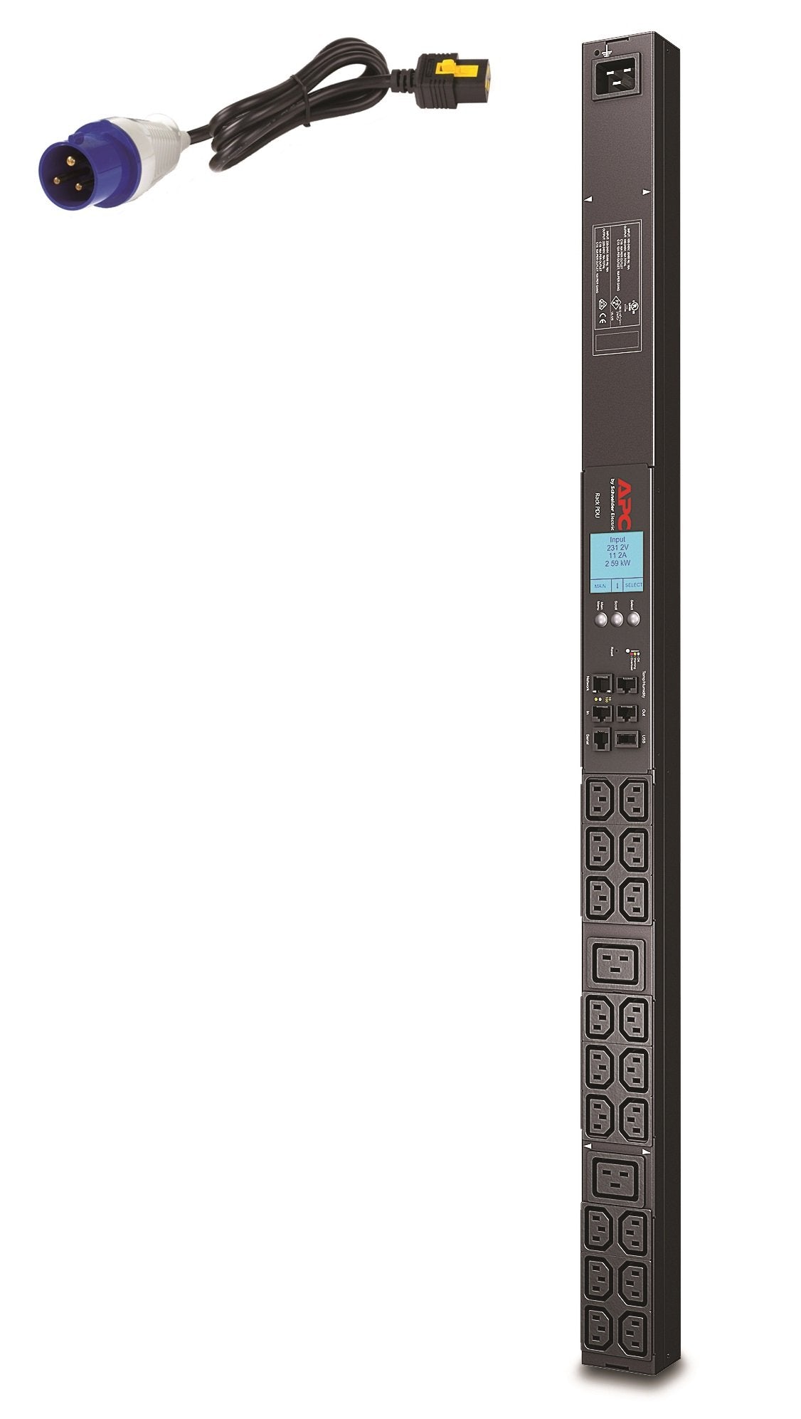 EAN 0731304277033 - APC AP8858EU3 unidad de distribución de energía (PDU) 20 salidas AC 0U imagen 1