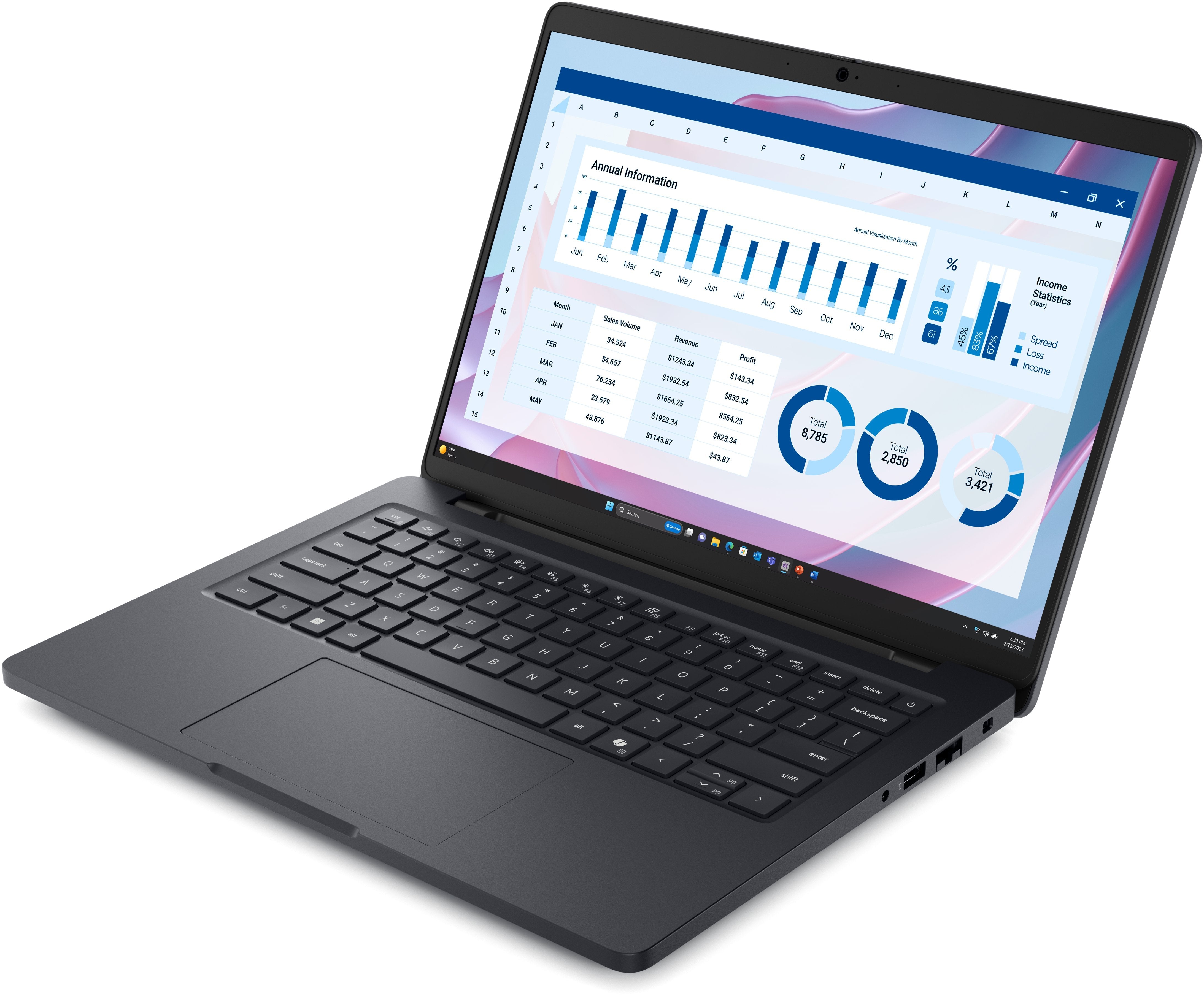Notebook Dell Fhd+ Pro Max 14 Mc14255