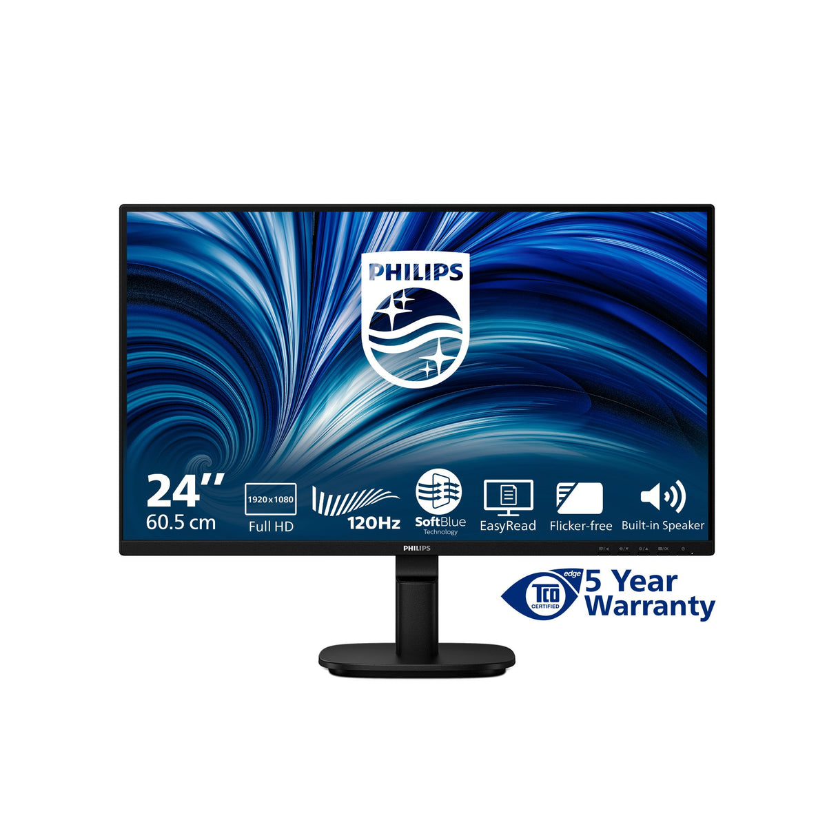 EAN 8721038005035 - Philips 2000 series 24B2N2200/00 pantalla para PC 60,5 cm (23.8") 1920 x 1080 Pixeles Full HD LCD Negro imagen 4