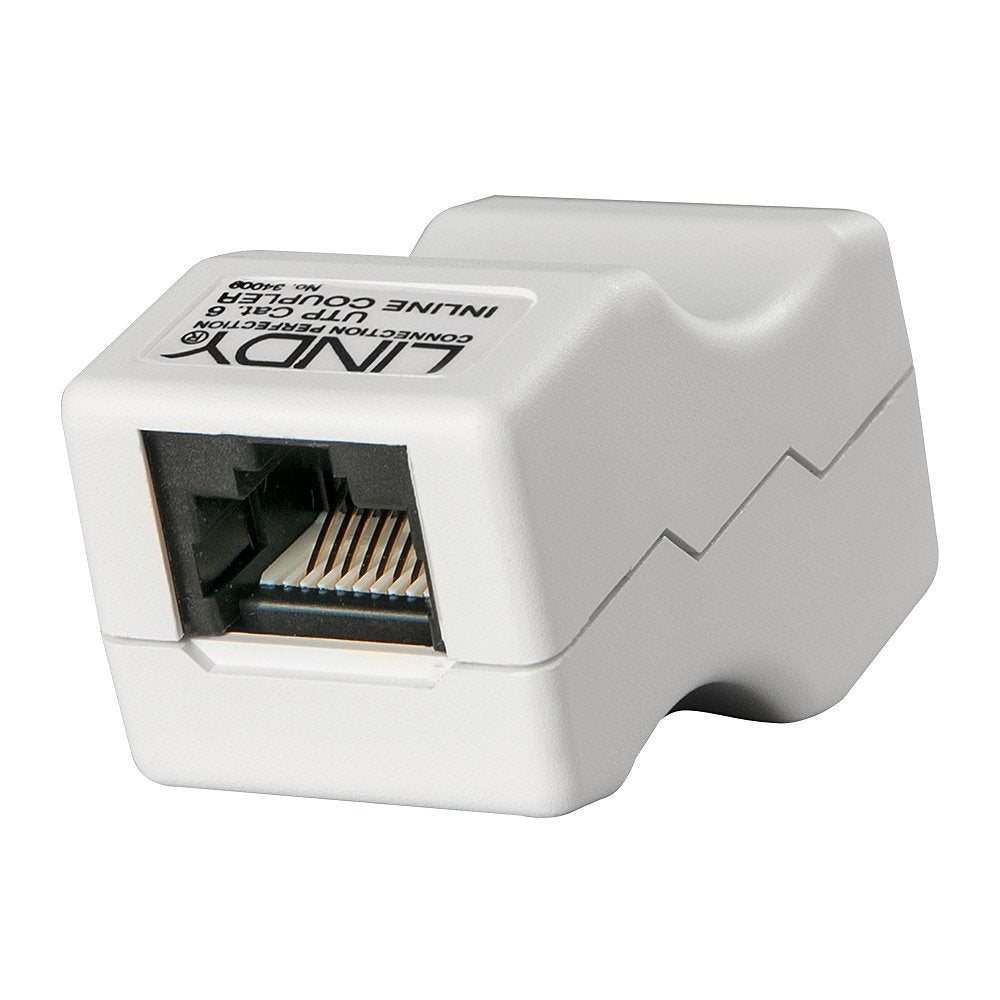 EAN 4002888340090 - Lindy 34009 cambiador de género para cable RJ45 Gris imagen 1