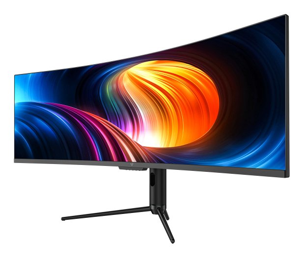 EAN 662919122428 - V7 L490DQ-HAS-E pantalla para PC 124,5 cm (49") 5120 x 1440 Pixeles Dual QHD LED Negro imagen 3