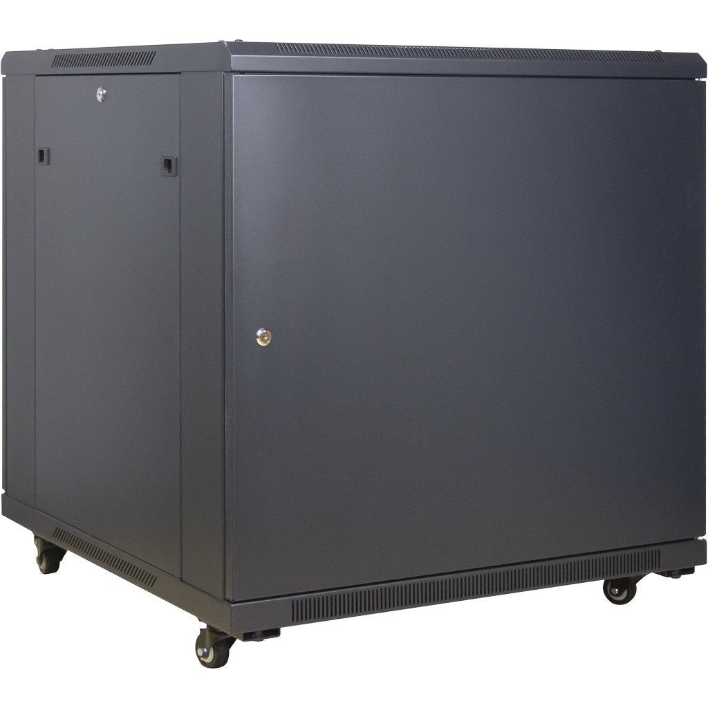 Inter-Tech Snb-8815 15u Rack O Bastidor Independiente Negro, Armario It Negro, Rack O Bastidor Independiente, 15u, 400 Kg, 58 Kg, Negro
