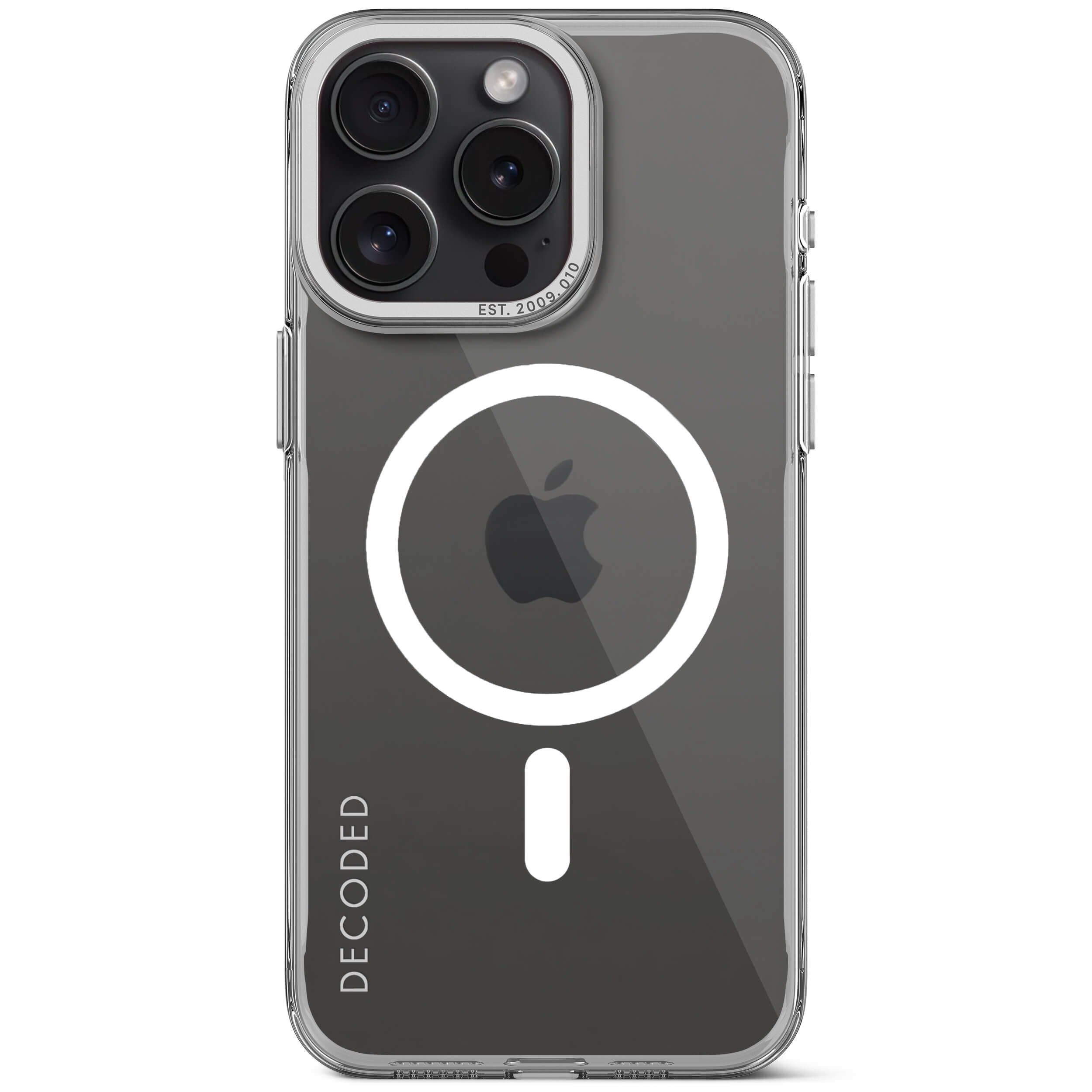 EAN 8720593010799 - Decoded D24IPO15PMBCT2TT funda para teléfono móvil 17 cm (6.7") Transparente imagen 1
