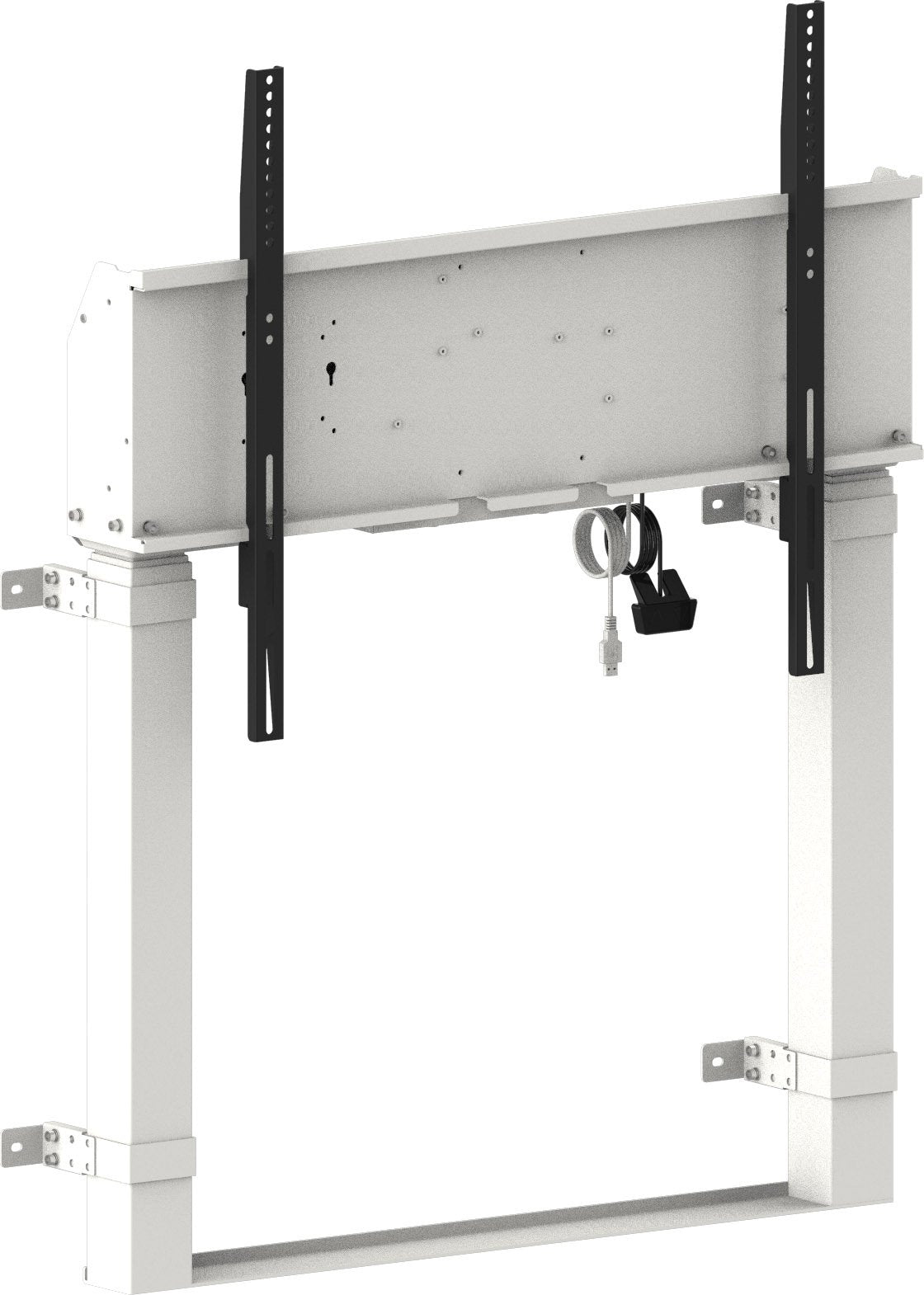 EAN 4948570033263 - iiyama MD-WLIFT2031-W1 soporte para monitor 2,67 m (105") Piso Blanco imagen 5