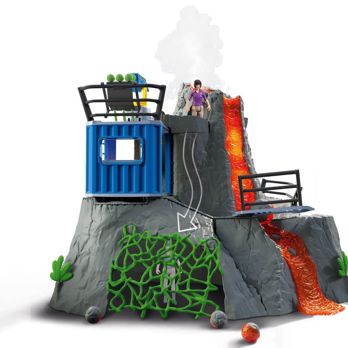 Schleich Dinosaurios Gran Volcán 42564