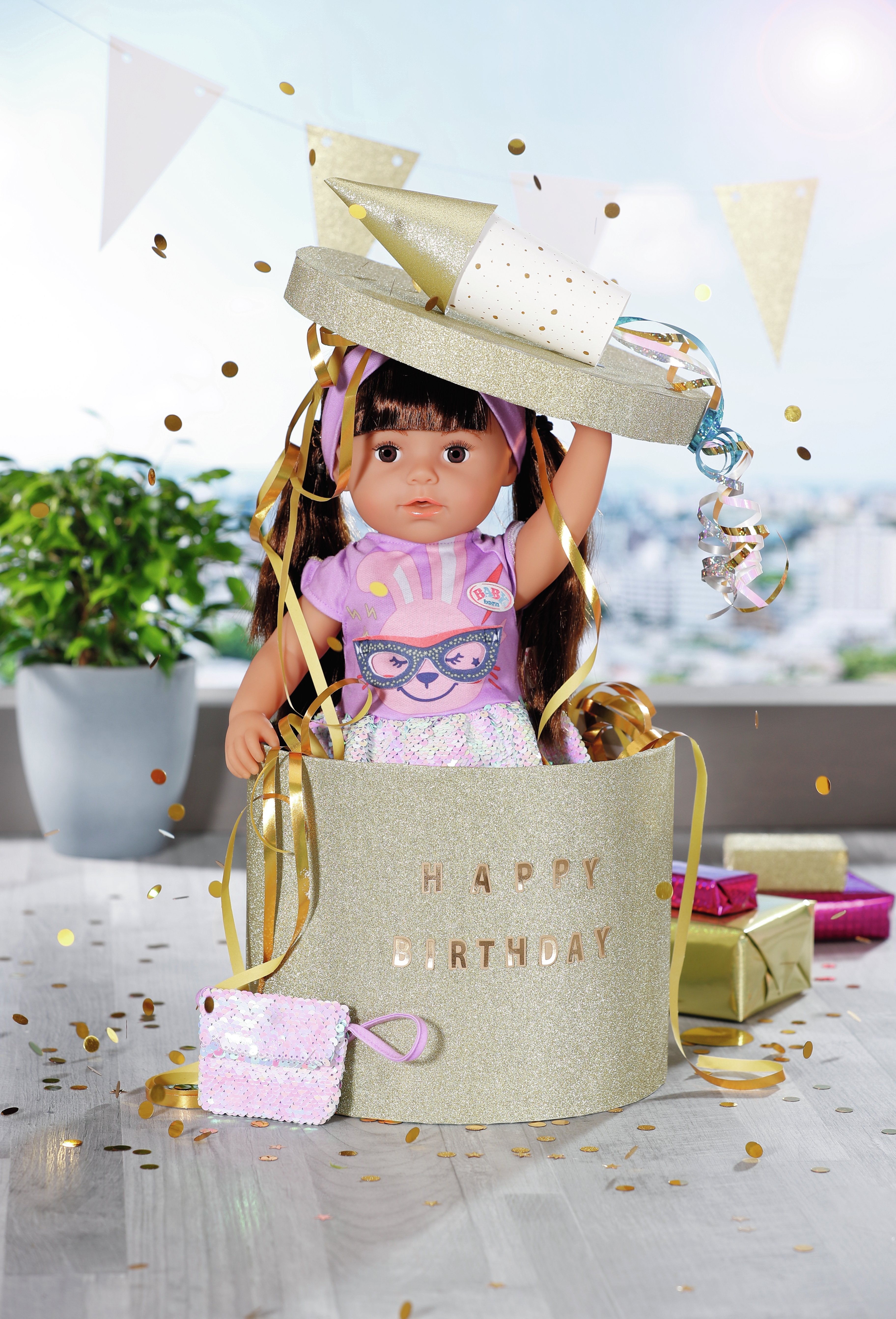 EAN 4001167830796 - BABY born Deluxe Happy Birthday Outfit Juego de ropita para muñeca imagen 6