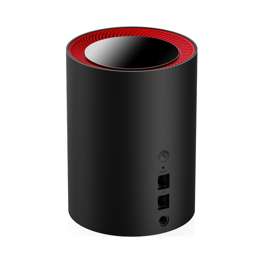 EAN 6971690792961 - Cudy M3000 3-Pack Doble banda (2,4 GHz / 5 GHz) Wi-Fi 6 (802.11ax) Negro, Rojo 1 Interno imagen 3