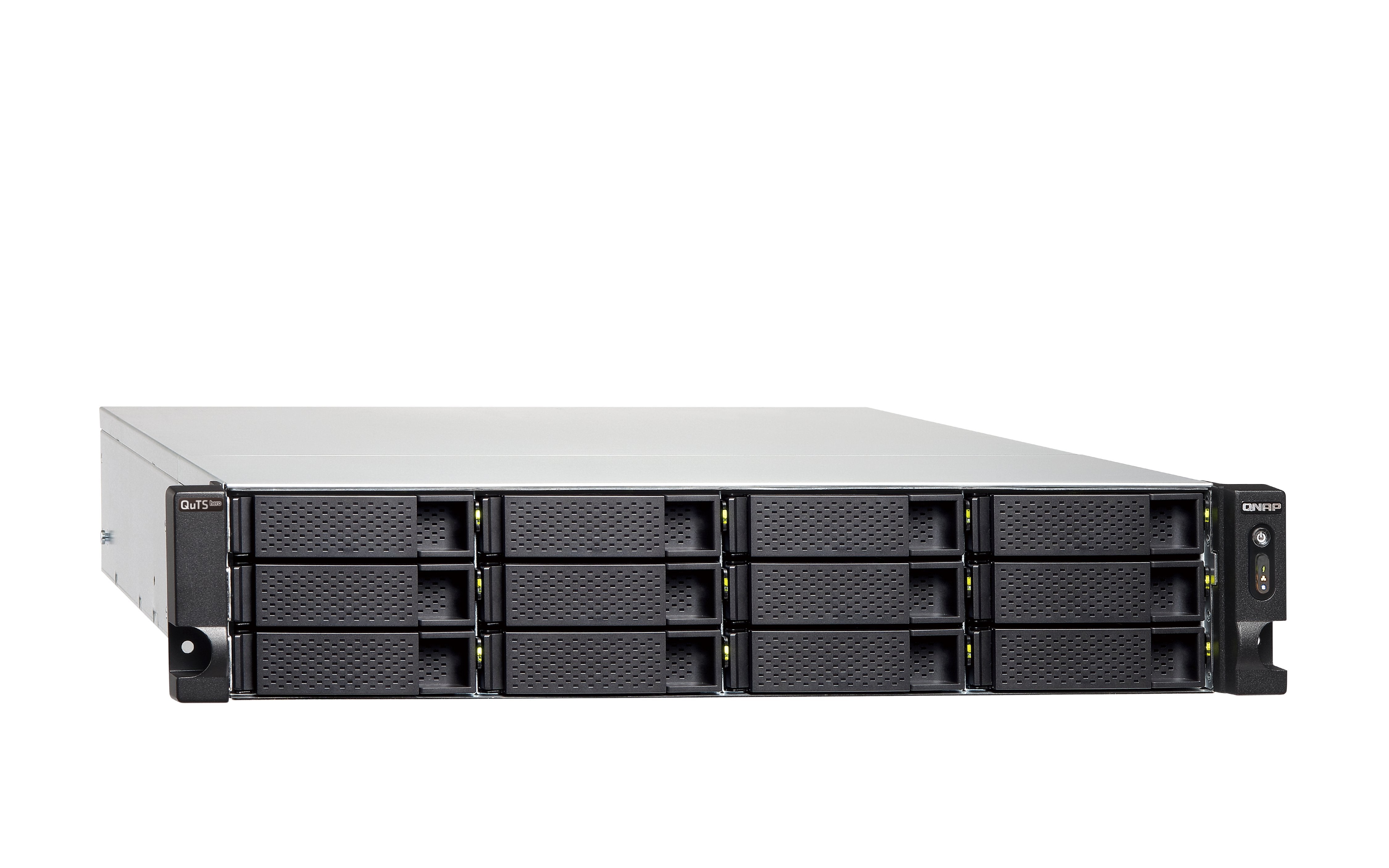 EAN 4711103081242 - QNAP TS-H1886XU-RP-R2 NAS Bastidor (3U) Intel® Xeon® D D-1622 32 GB DDR4 0 TB QuTS hero Negro, Gris imagen 8