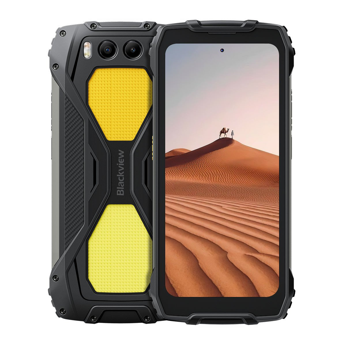 EAN 6931548319030 - Blackview BV7300 16,9 cm (6.67") SIM doble Android 14 4G 6 GB 256 GB 15000 mAh Negro, Amarillo imagen 5