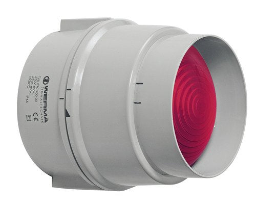 Werma Signaltechnik Luz De Señalización 890.100.00 Rojo Dauerlicht 12 V/Ac 12 V/Dc 24 24