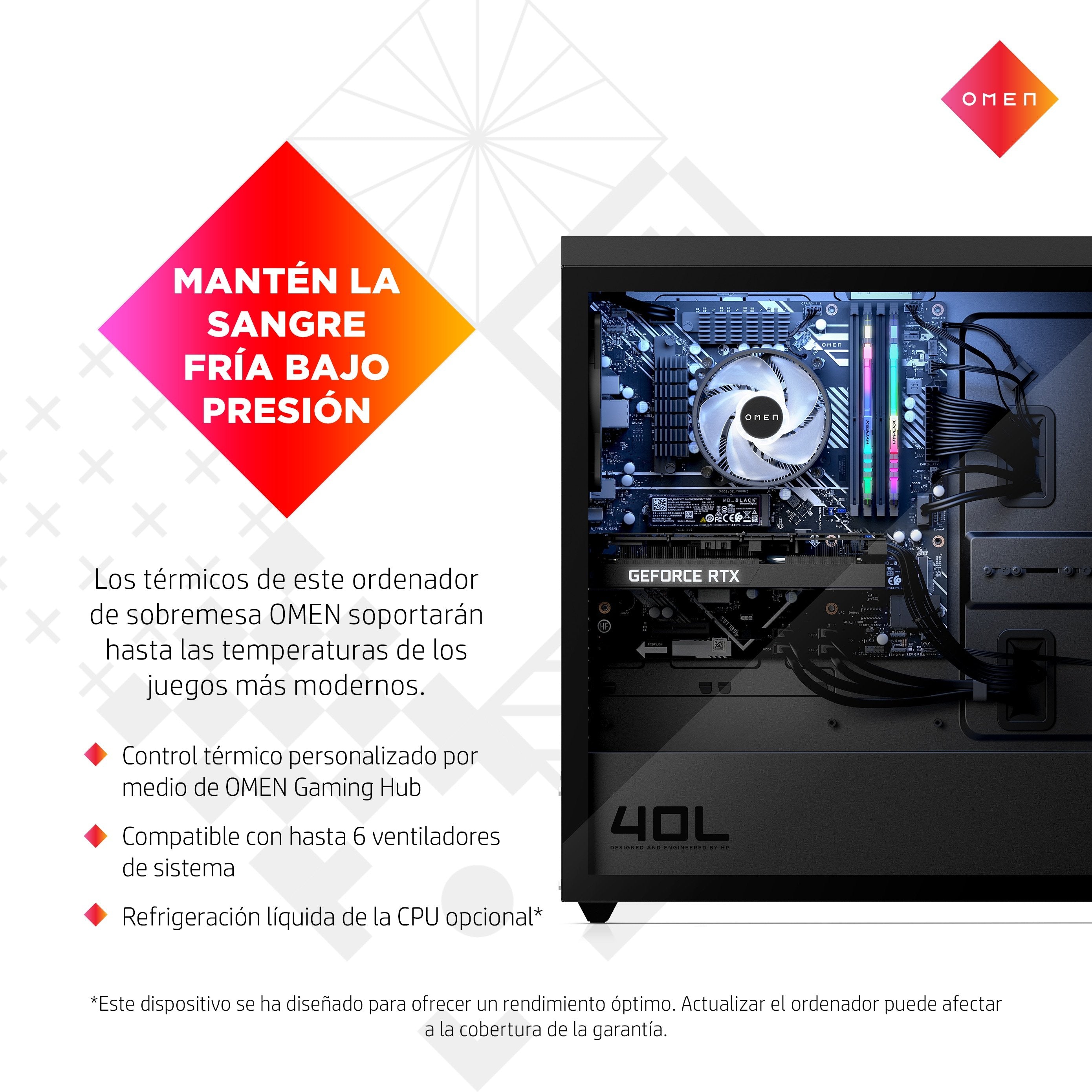 EAN 196188868843 - HP OMEN 40L GT21-0030ns AMD Ryzen™ 7 5800X 16 GB DDR4-SDRAM 1 TB SSD NVIDIA GeForce RTX 3060 Ti FreeDOS To imagen 7