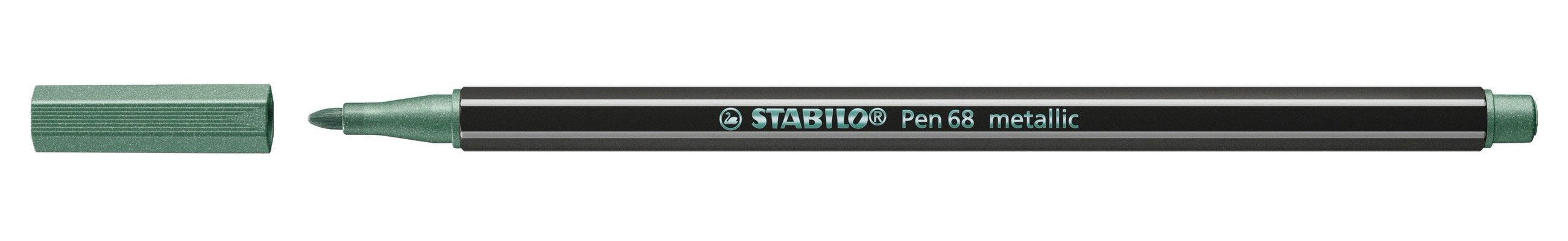 EAN 4006381530279 - STABILO Pen 68 metallic rotulador Medio Verde 1 pieza(s) imagen 1