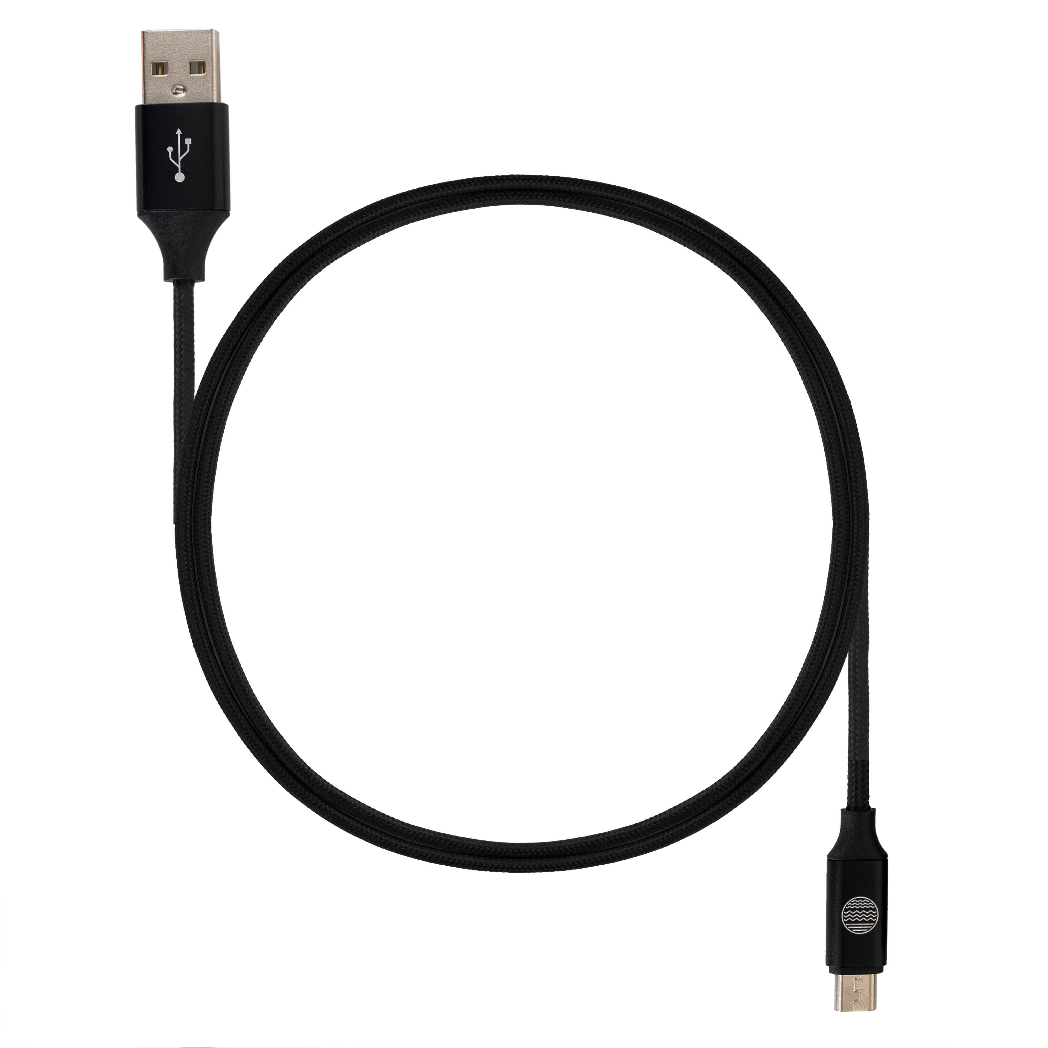 Cable Our Pure Planet Opp044 Usb Usb 2.0 1,2 M Usb A Micro-Usb B Negro