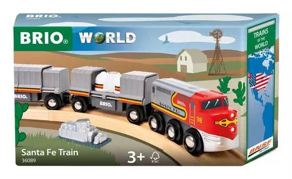 Brio World World Santa Fe Zug, Jugando Trenes De Vehículos Del Mundo 63608900