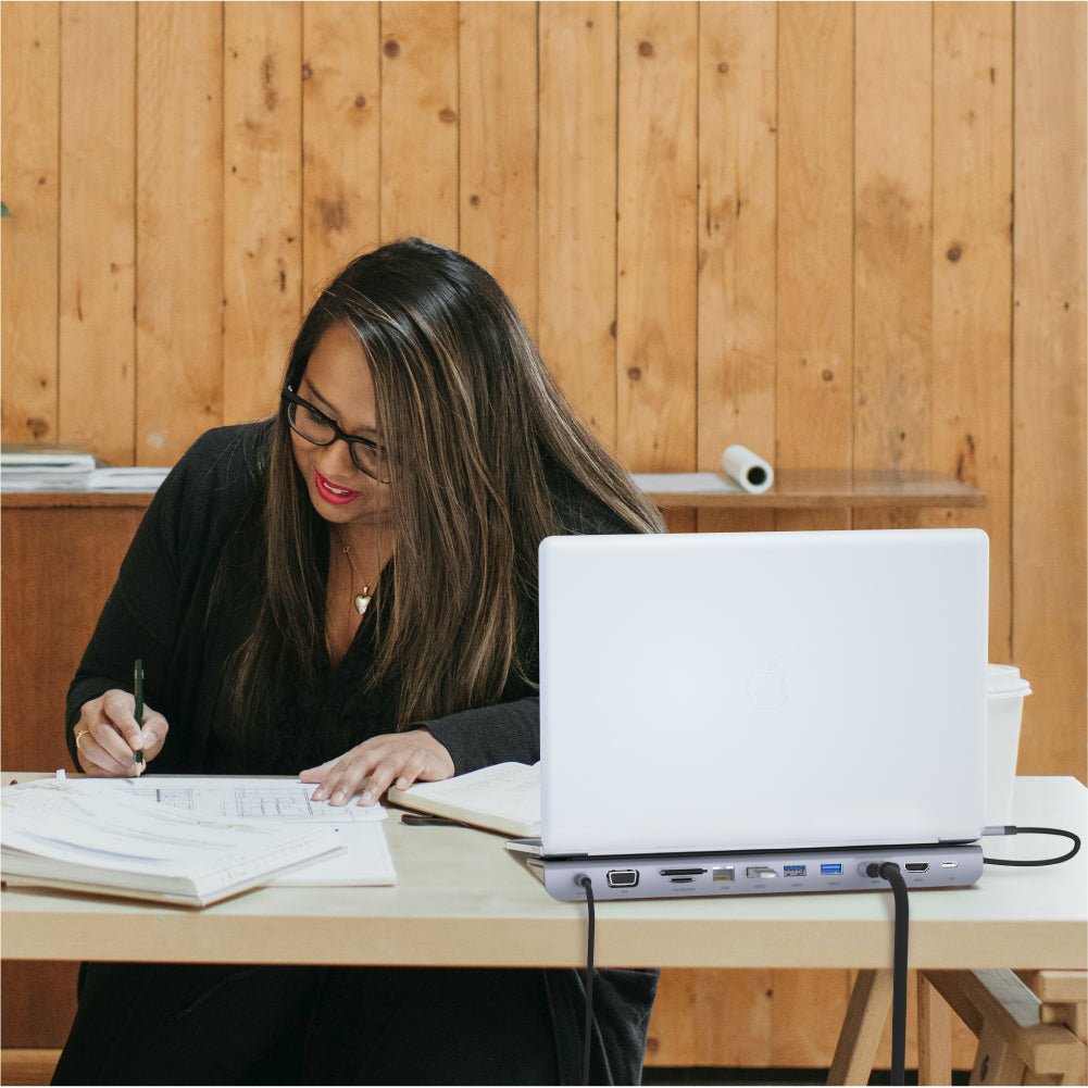 EAN 4894160048103 - UNITEK uHUB 11+ Alámbrico Thunderbolt 3 Gris imagen 5