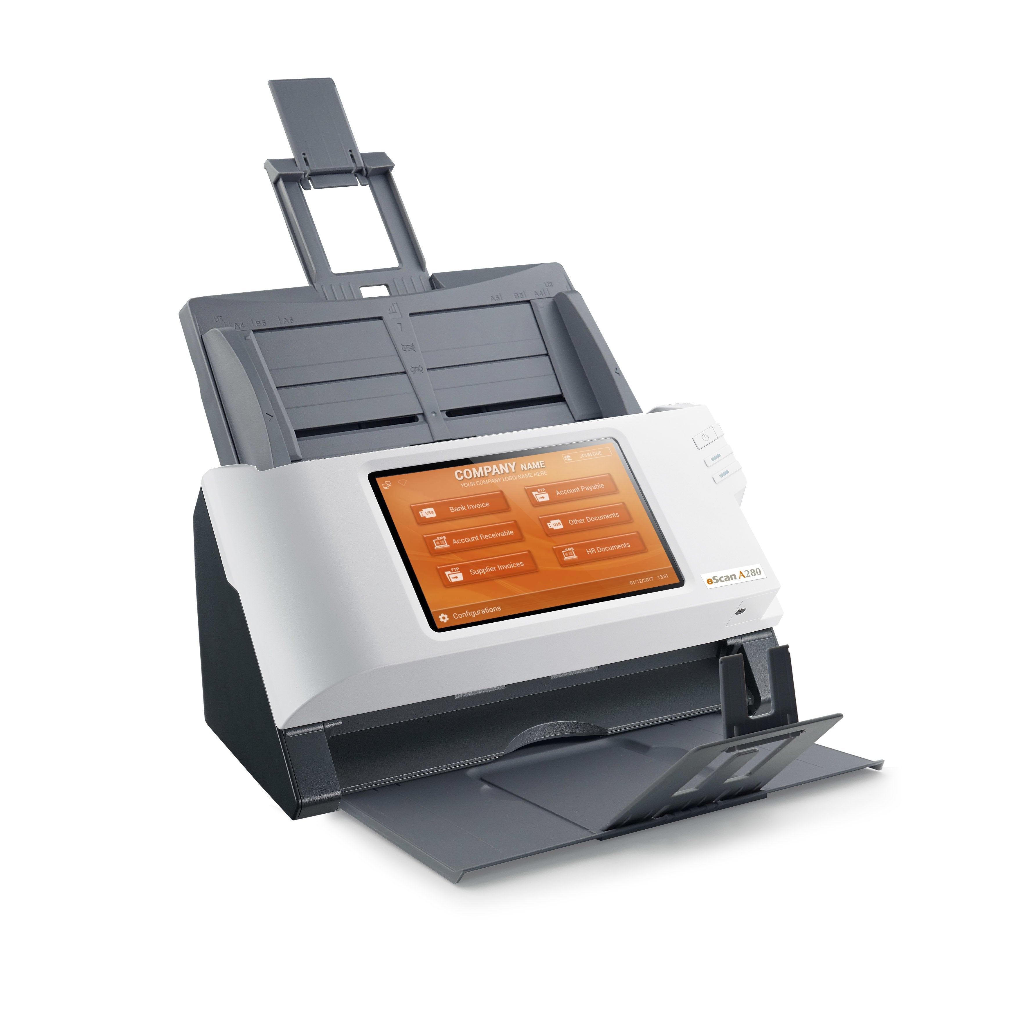 EAN 4042485638824 - Plustek eScan A280 Enterprise Escáner con alimentador automático de documentos (ADF) 600 x 600 DPI A4 Neg imagen 8