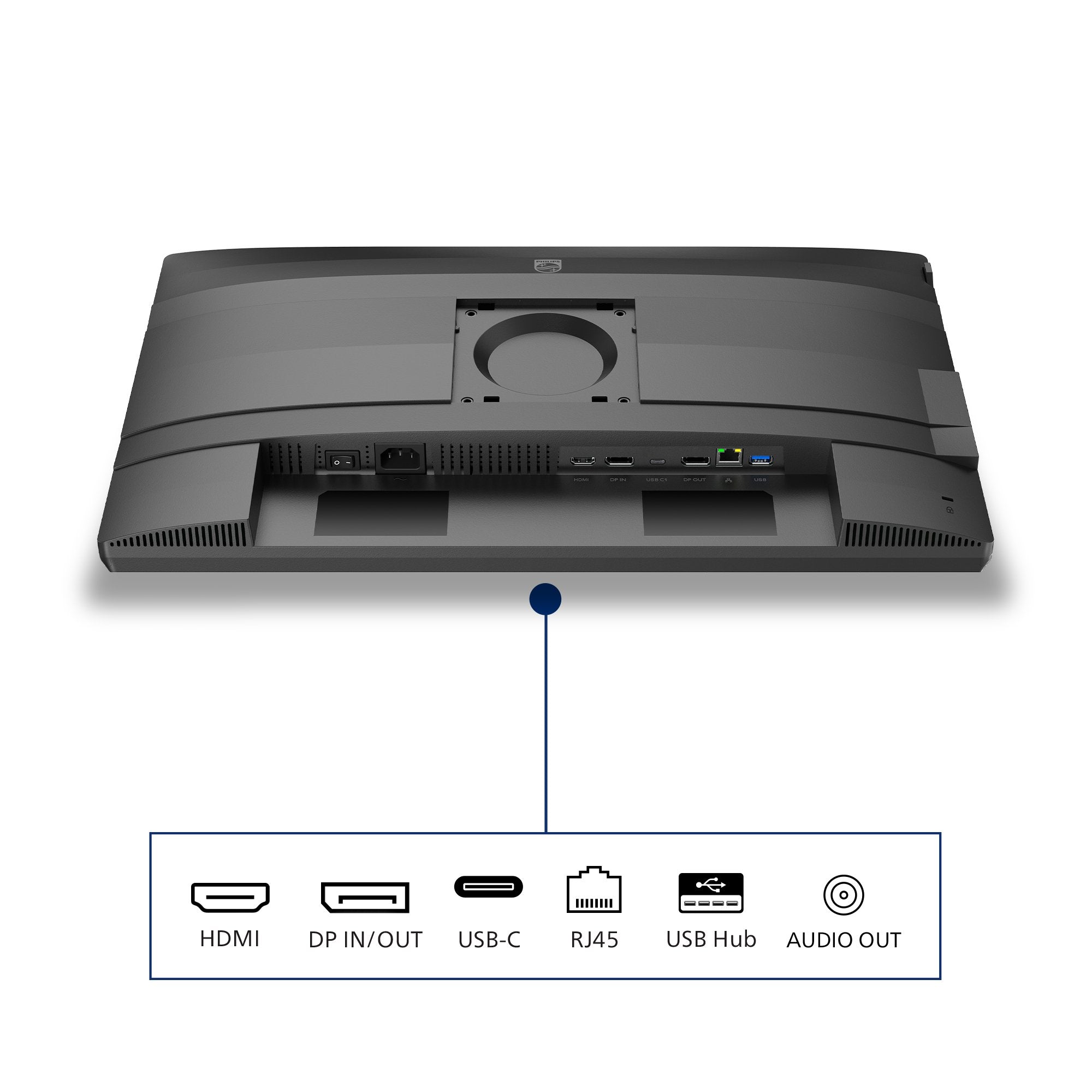 EAN 8721038003901 - Philips 4000 series 24B2U4301/00 pantalla para PC 60,5 cm (23.8") 1920 x 1080 Pixeles Full HD LCD Gris imagen 6