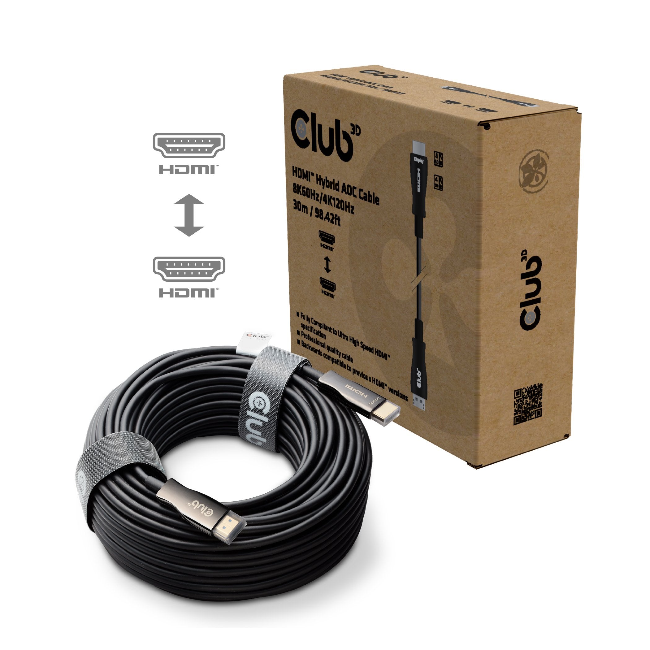 Cable Club3d Cac-1392 Hdmi 30 M Hdmi Tipo A (Estándar)