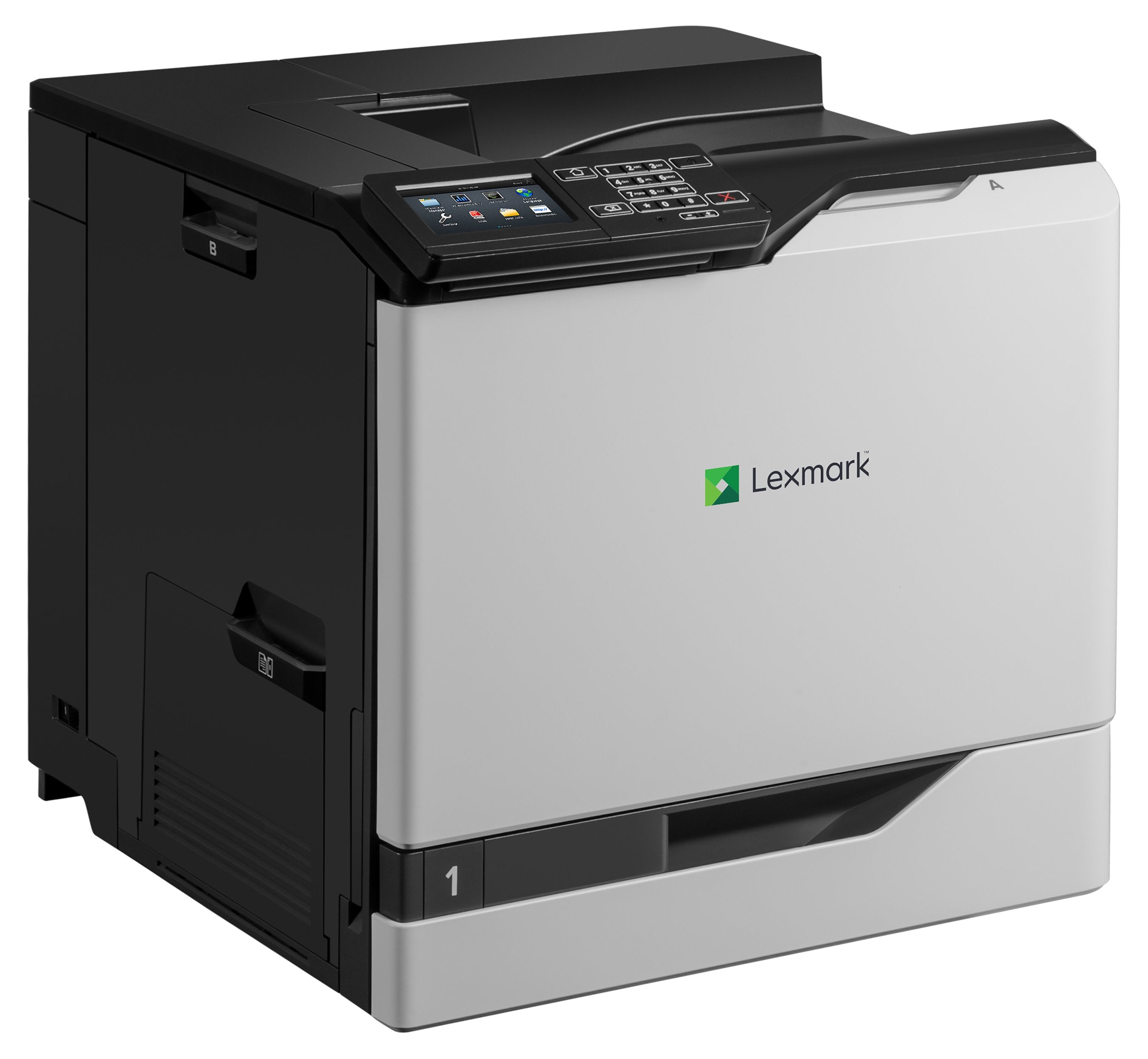 Lexmark Cs820deimpresoracolora Dos Caraslasera4/Legal1200 X 1200 Ppphasta 57 Ppm (Monocromo) / Hasta 57 Ppm (Color)Capacidad: 650 Hojasusb 2.0, Gigabit Lan, Host Usb 2.0