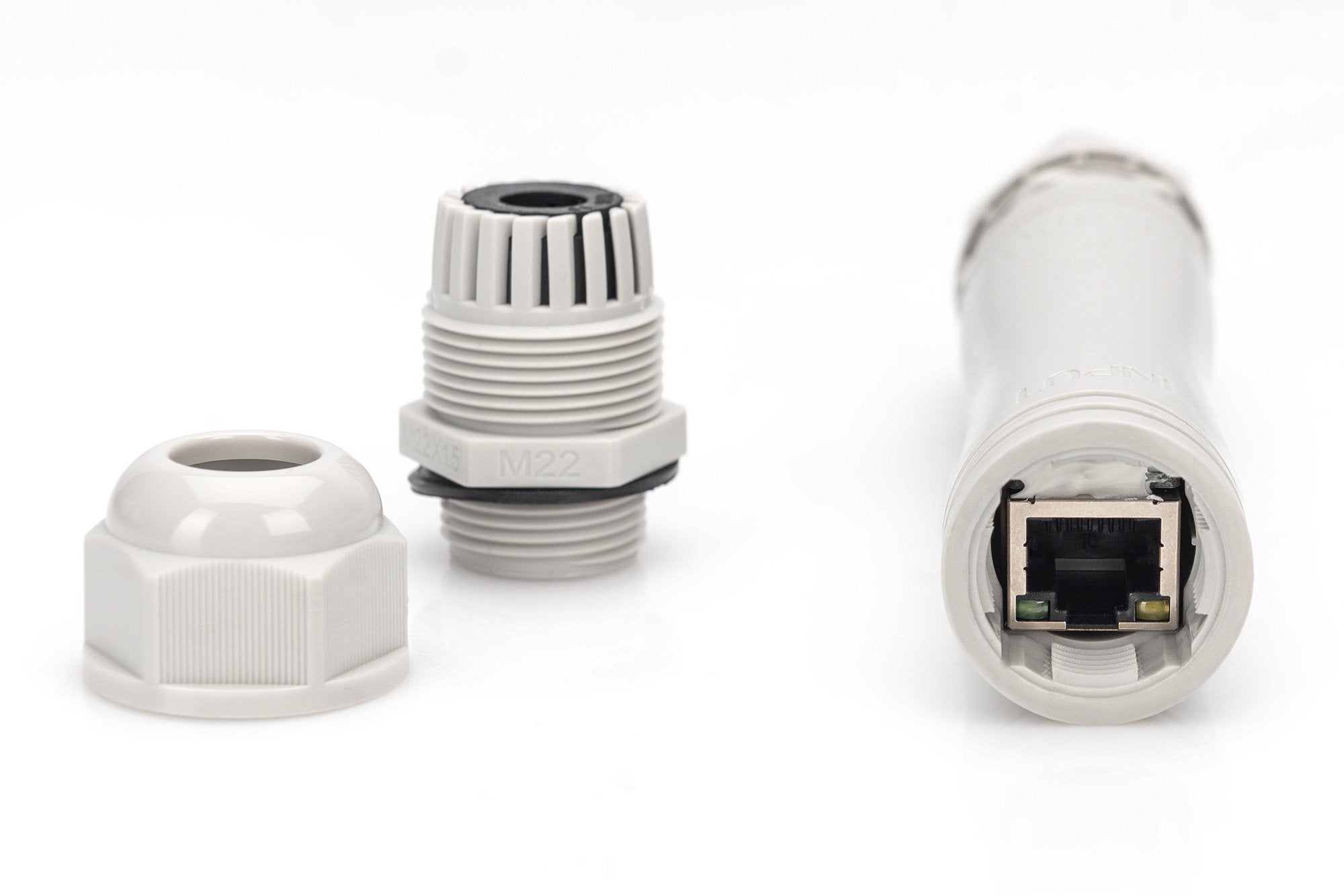 EAN 4016032486763 - Digitus DN-95129 ampliador de red Transmisor de red Blanco 10, 100 Mbit/s imagen 4