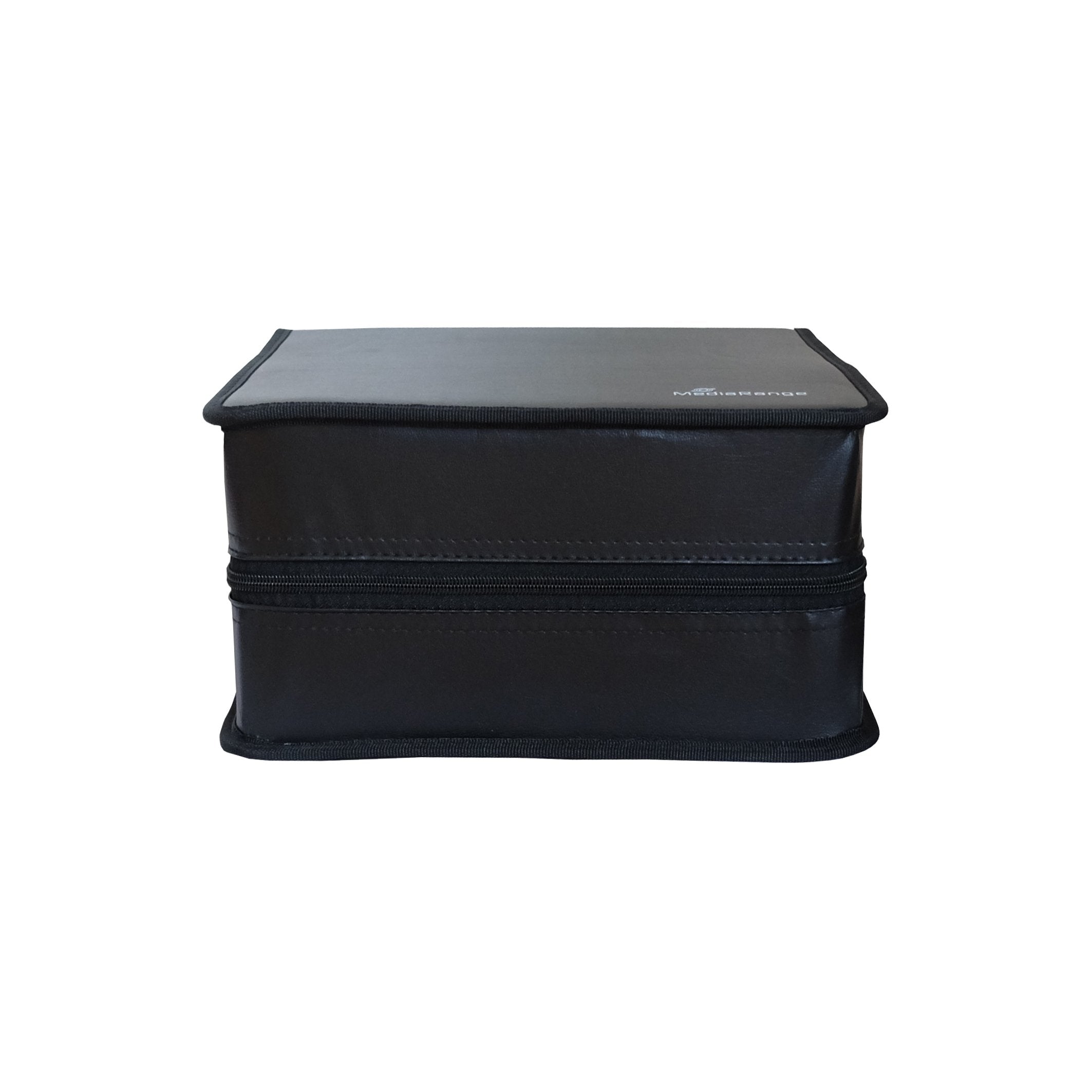 Mediarange Box95 Funda Para Discos Ópticos Funda Cartera 400 Discos Negro