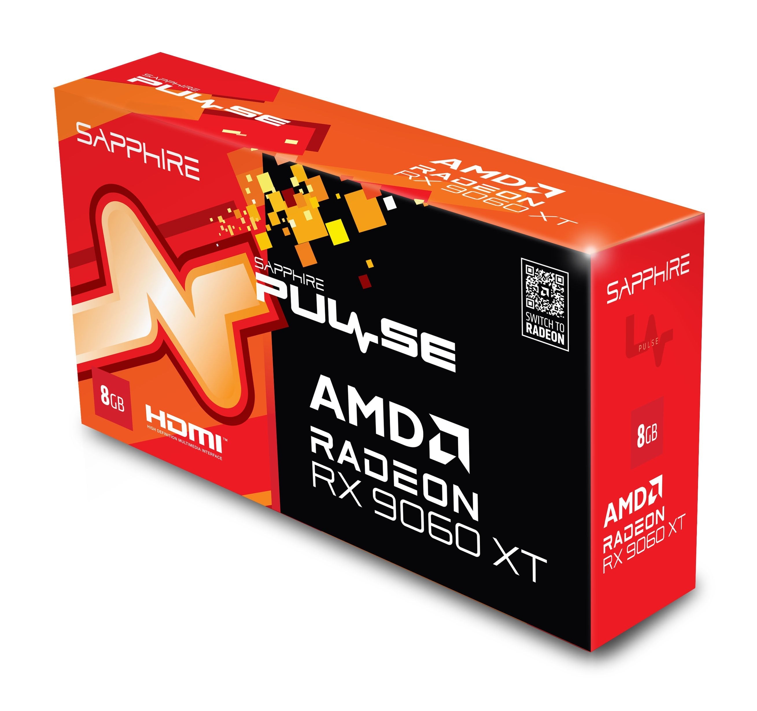 EAN 4895106296404 - Sapphire PULSE AMD Radeon RX 9060 XT 8GB GPU GDDR6 imagen 6