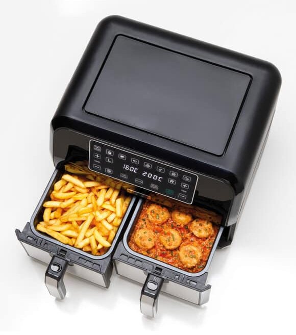 EAN 5011423009971 - Kenwood HFM20.000MB freidora Doble 8 L Independiente 1700 W Freidora de aire caliente Negro imagen 3