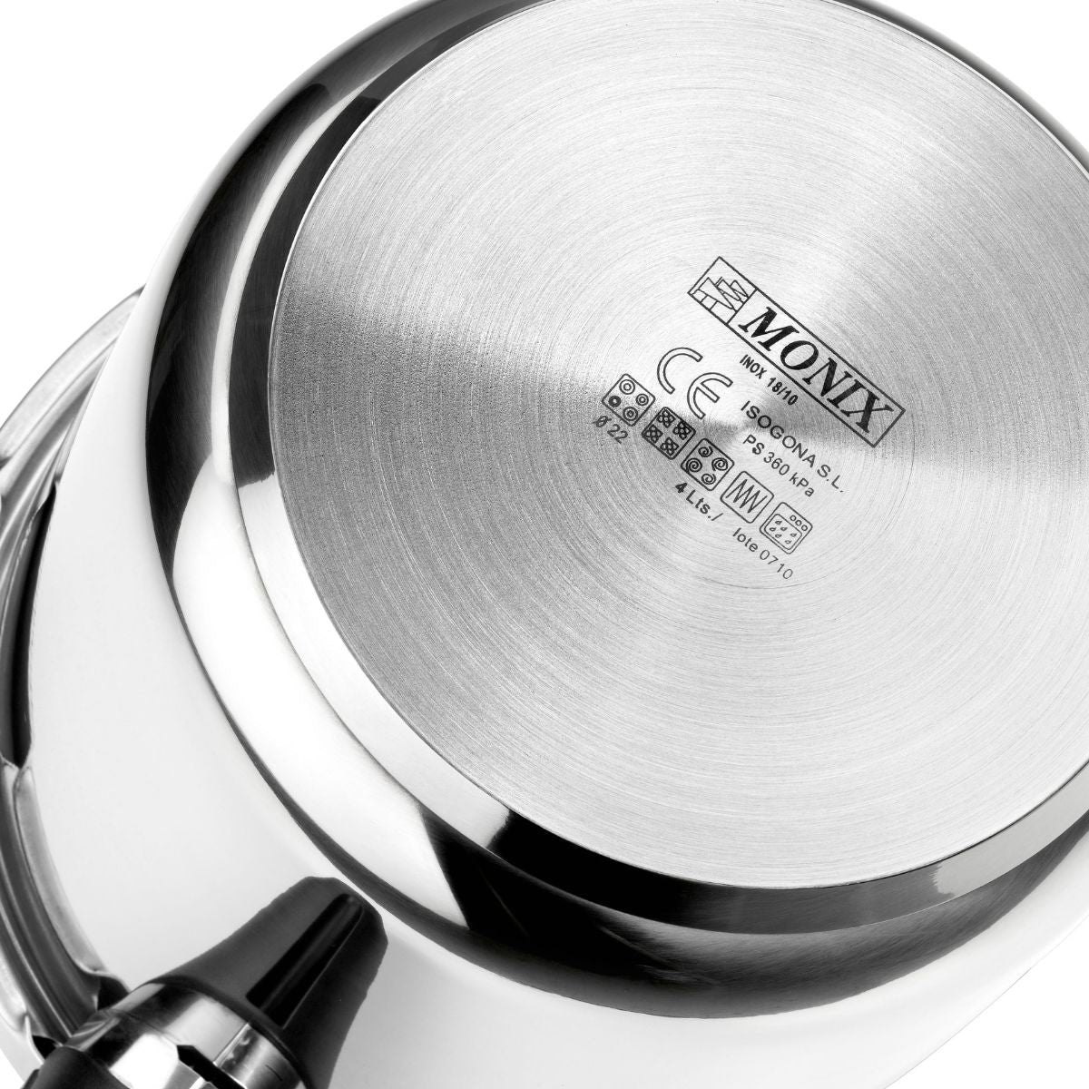 EAN 8435092408632 - Monix M560005 olla a presión 10 L Acero inoxidable imagen 2
