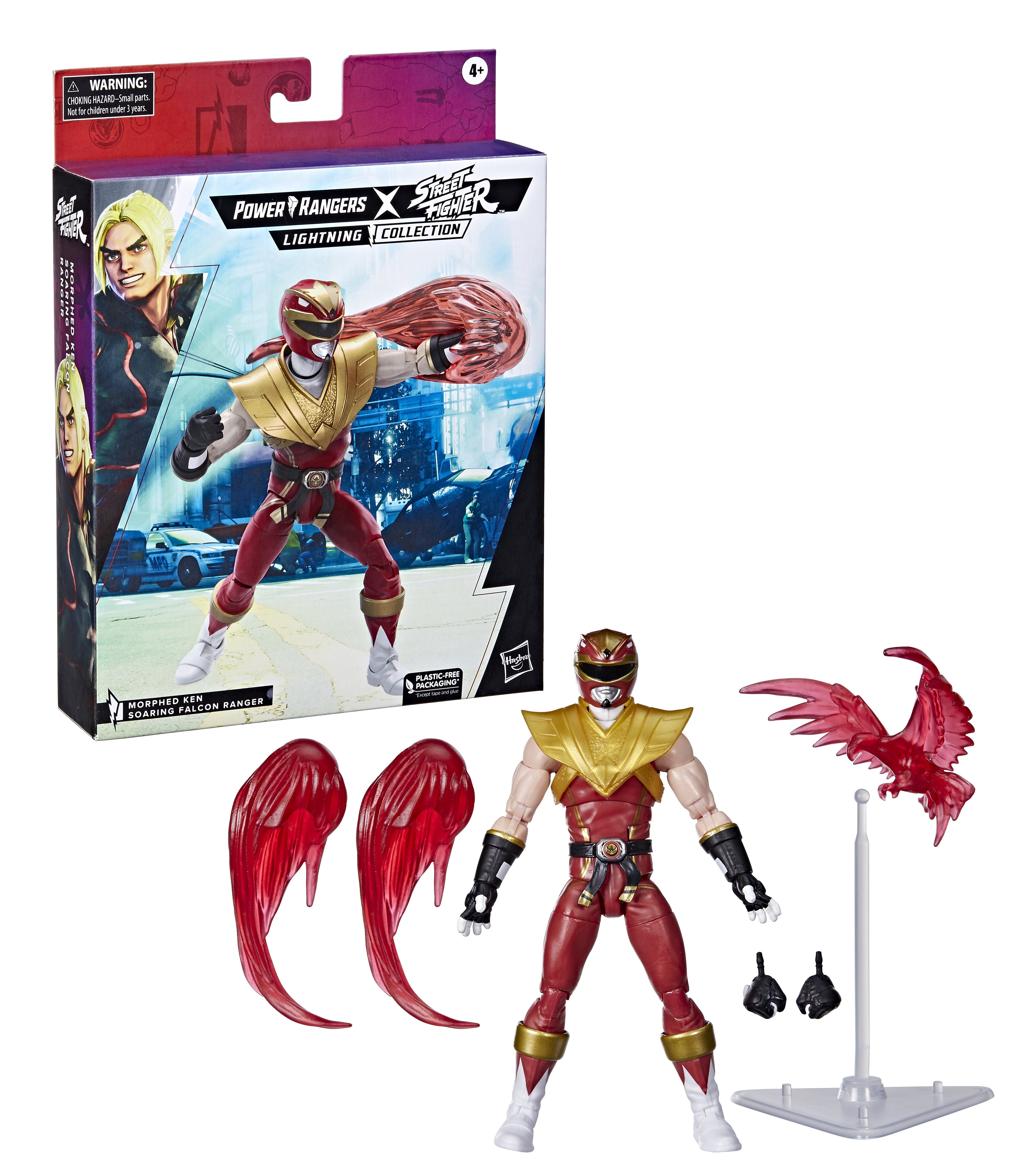 Figura Ranger Morphed Ken Soaring Falcon Fig 15 Cm Pwr Lightning Collection F61205l0