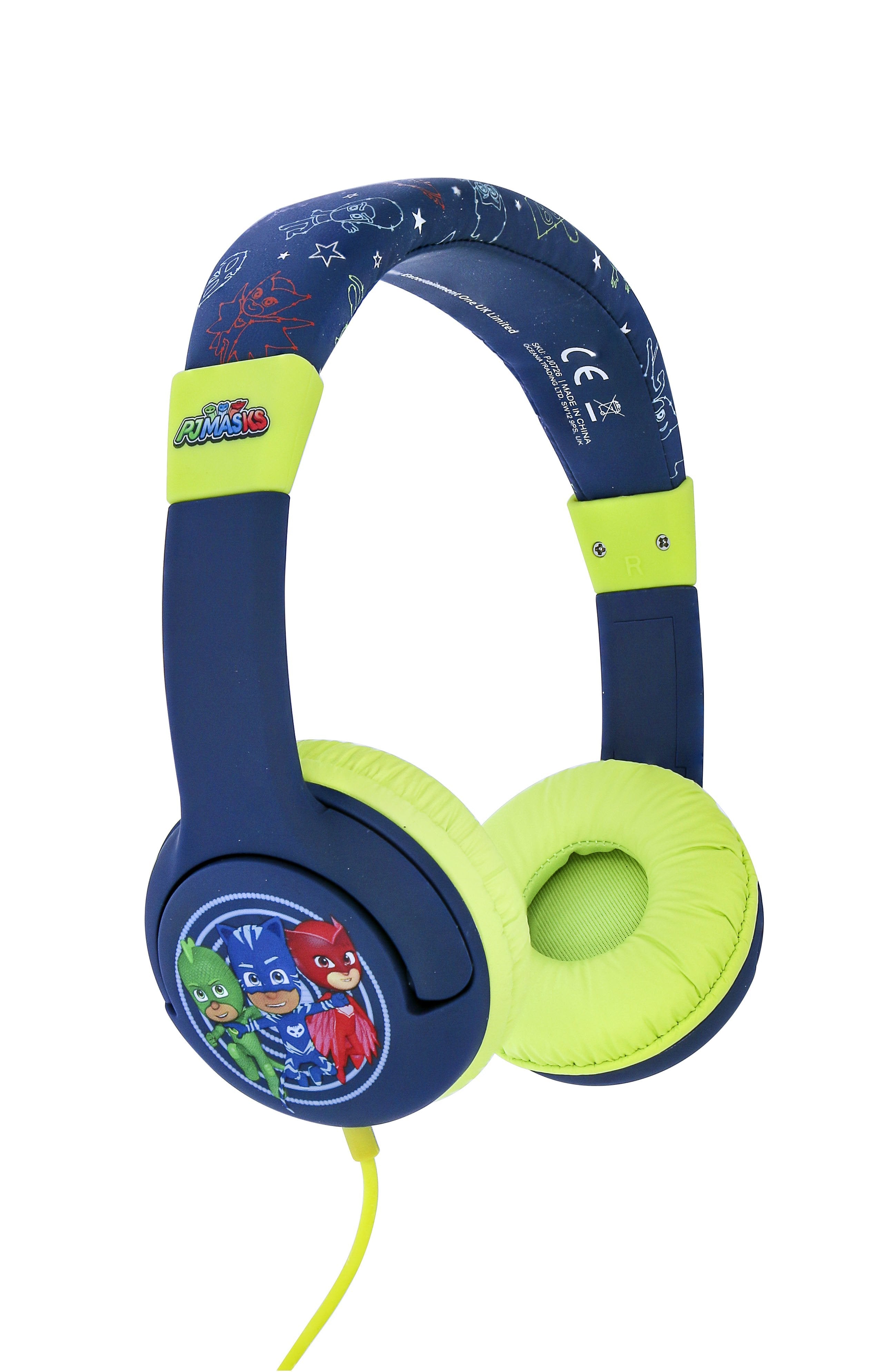 Auriculares Infantiles Otl Pj Masks/ Jack 3.5/ Azul Verde