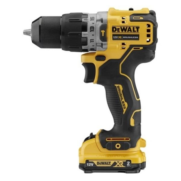 Dewalt Taladro De Impacto Inalámbrico Dcd706d2, 12volt (Amarillo/Negro, 2x Li-Ion Xr Akku 2ah, In T Stak Box) Dcd706d2-Qw