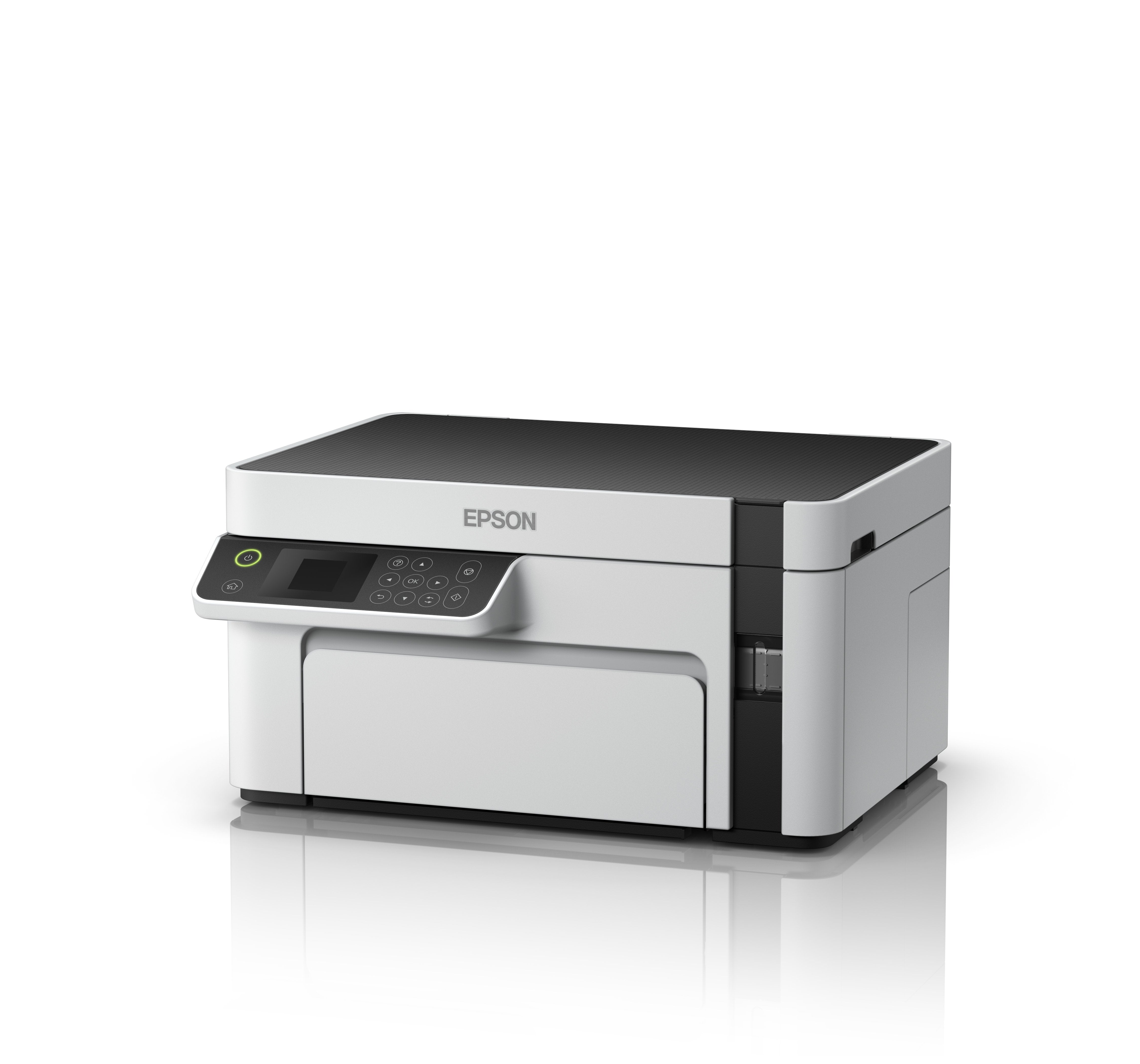 Impresora Epson Ecotank Mono M2120, 3 En 1, A4, 1200 X 2400 Ppp, 32 Ppm, Usb, Wi-Fi, 3 Aã±Os De Garantia Despues Del Registro.