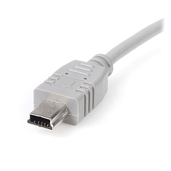 Startech Cable Usb 2.0 A Mini Usb 0.15m Gris Usb2habm6in