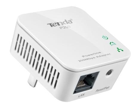 EAN 6932849415018 - Tenda P200 adaptador de red PowerLine 200 Mbit/s Ethernet Blanco 1 pieza(s) imagen 3