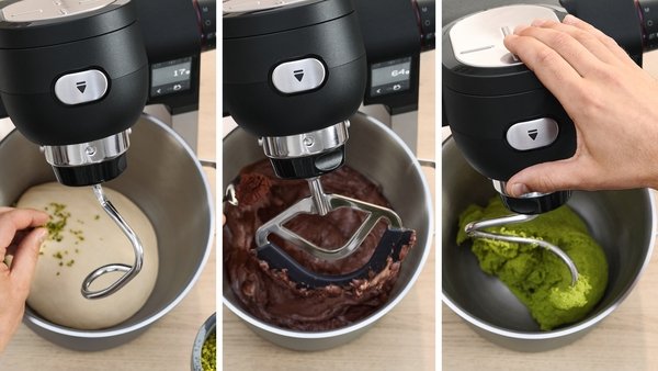 EAN 4242005424726 - Bosch Serie 6 MUMS6ZS13D robot de cocina 1600 W 5,5 L Negro, Acero inoxidable Balanza integrada imagen 8