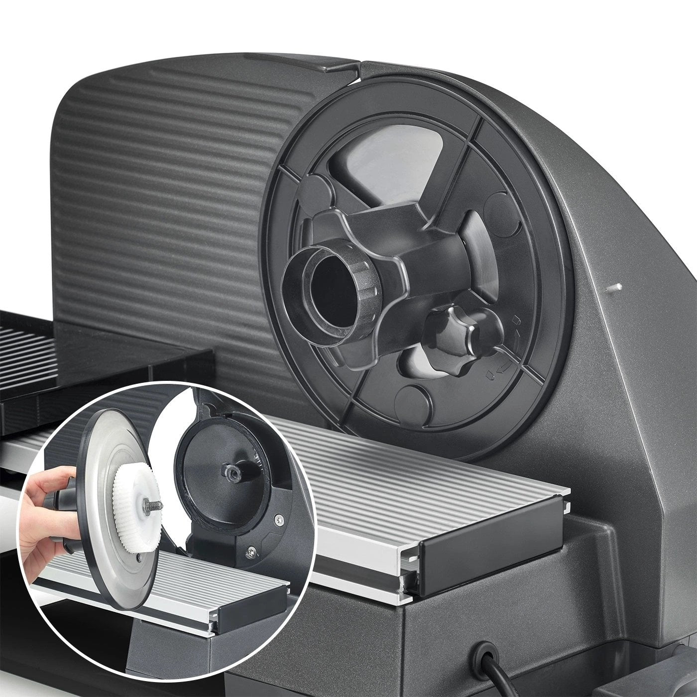 EAN 4001627037307 - Graef Master M95 rebanadora Eléctrico 170 W Gris imagen 7