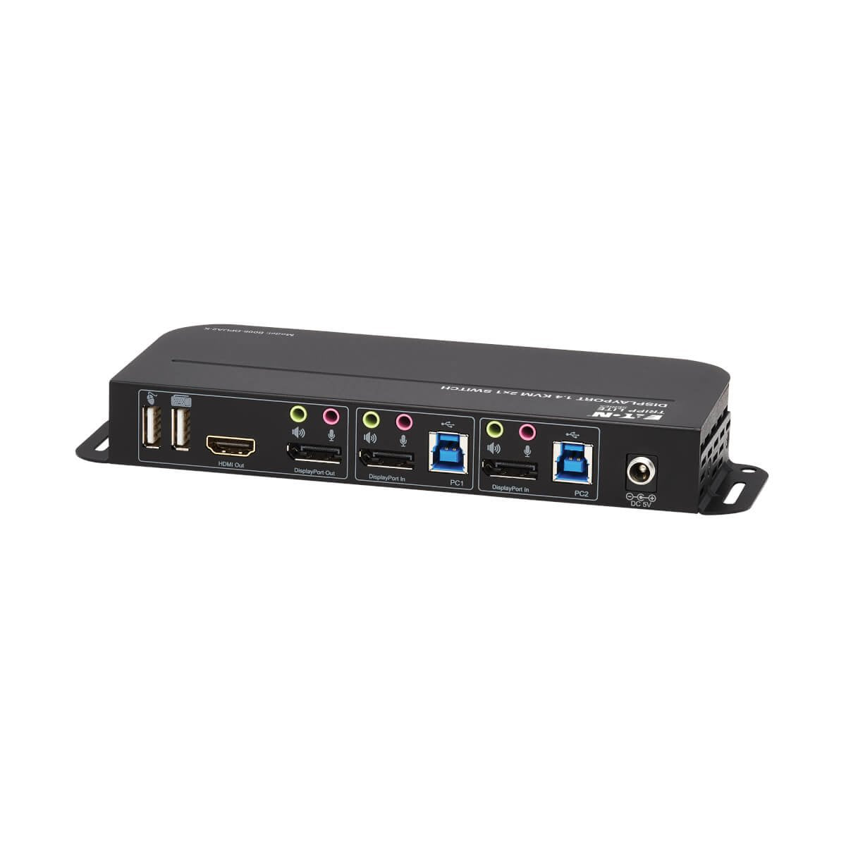 Eaton 2-Port Displayport Usb Kvm Switch - 4k 60 Hz,Hdr,Hdcp