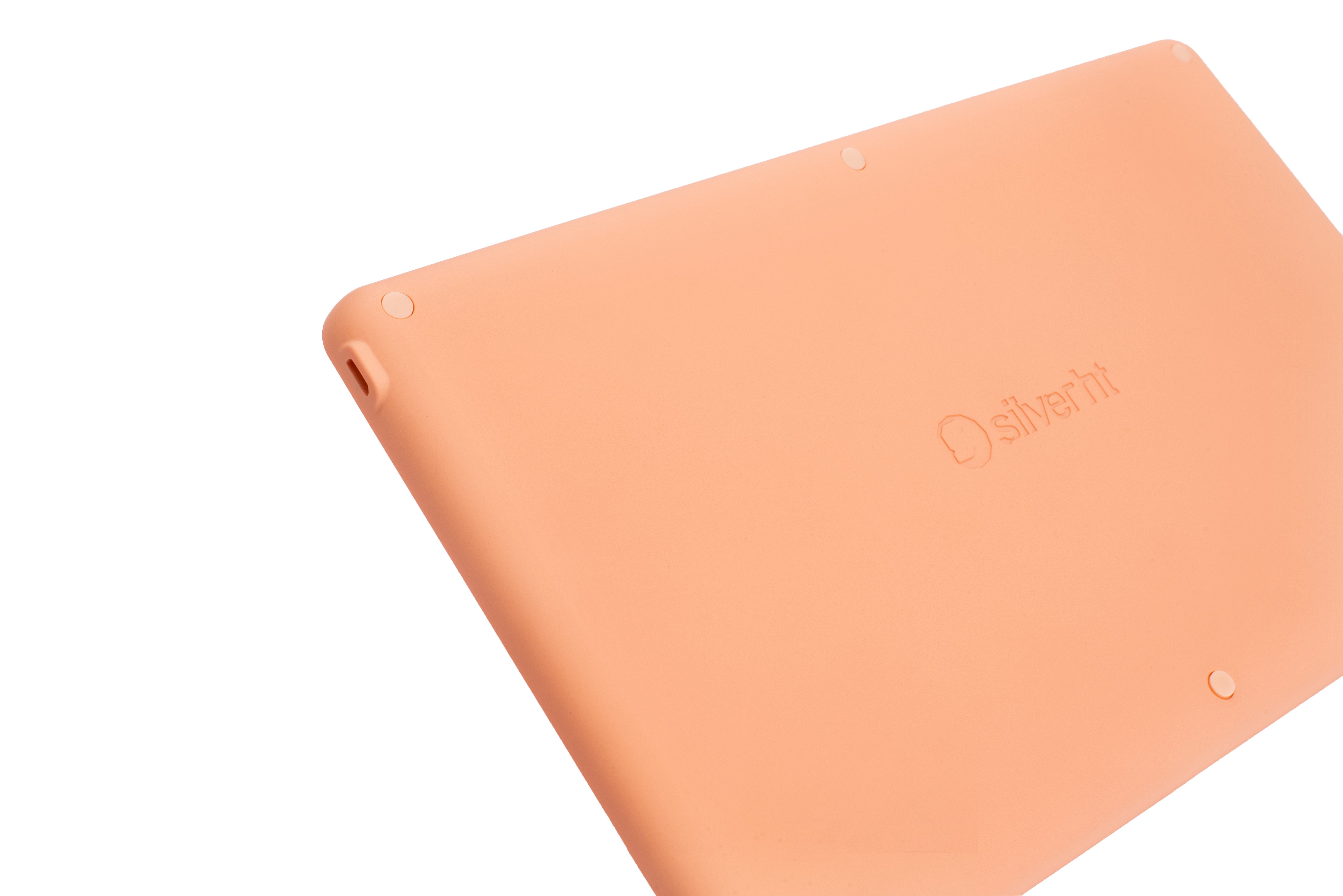 Teclado Silver Ht Inalambrico Bt V3.0 (Win And Ios Smarttv) Blanco Peach