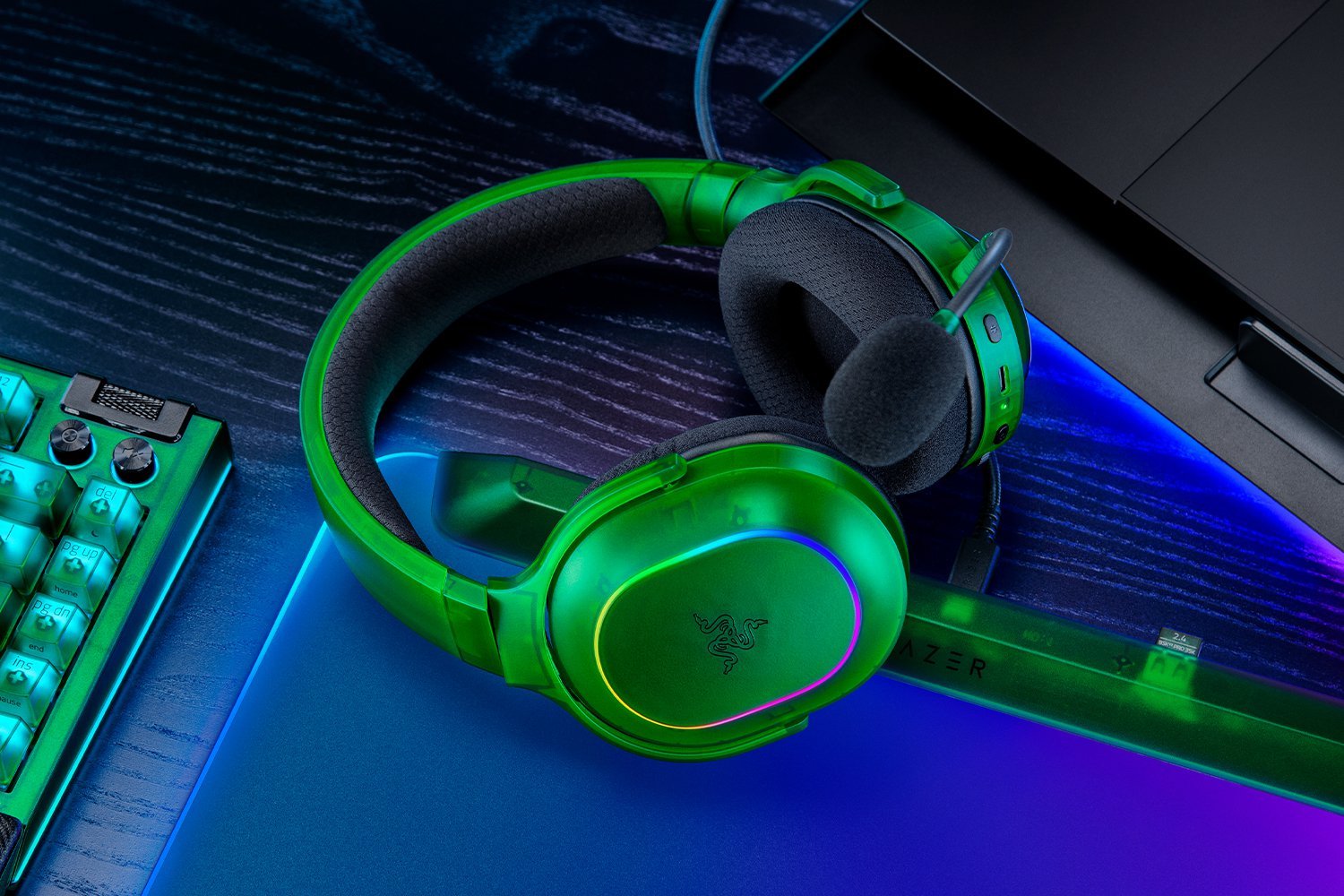 EAN 8887910060902 - Razer Barracuda X Chroma Auriculares Inalámbrico Diadema Juego Bluetooth Verde imagen 5