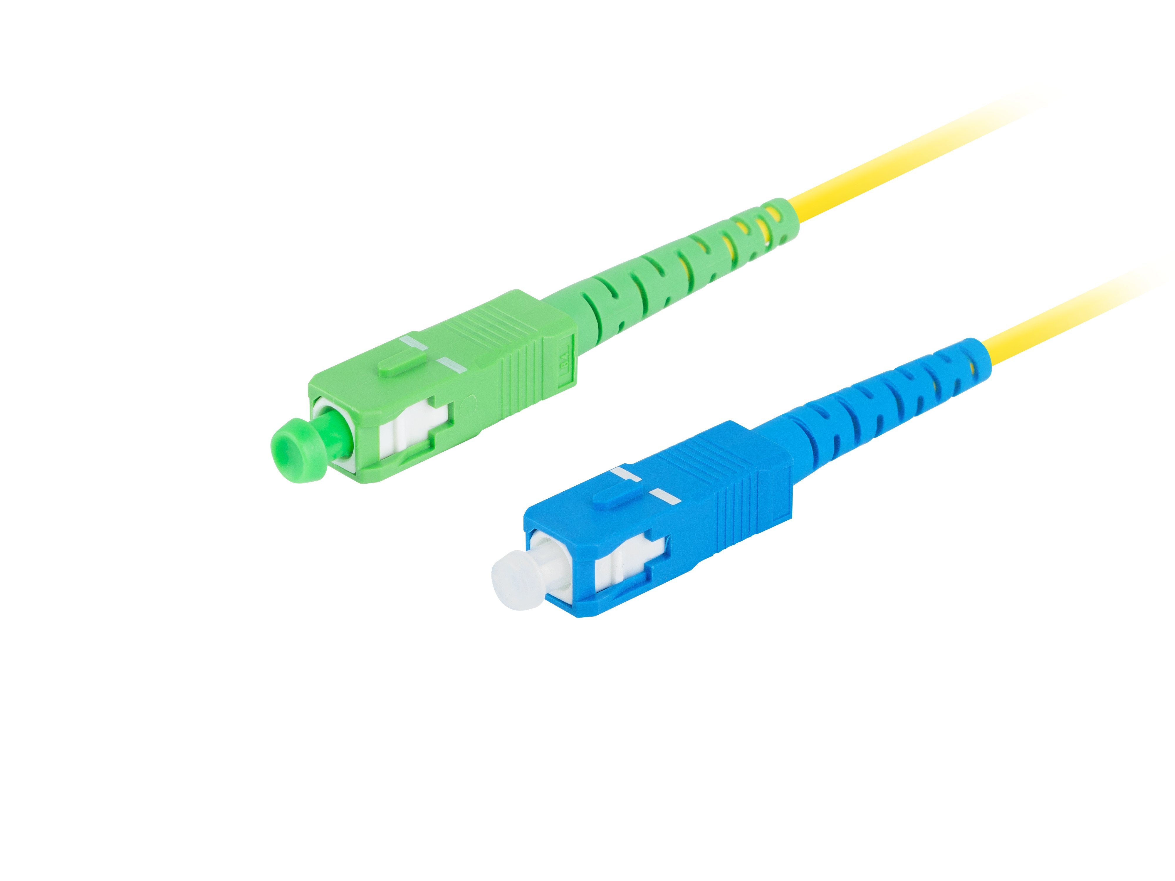 EAN 5901969430707 - Lanberg FO-SASU-SS21-0030-YE Cable de fibra óptica e InfiniBand 3 m SC Amarillo imagen 2