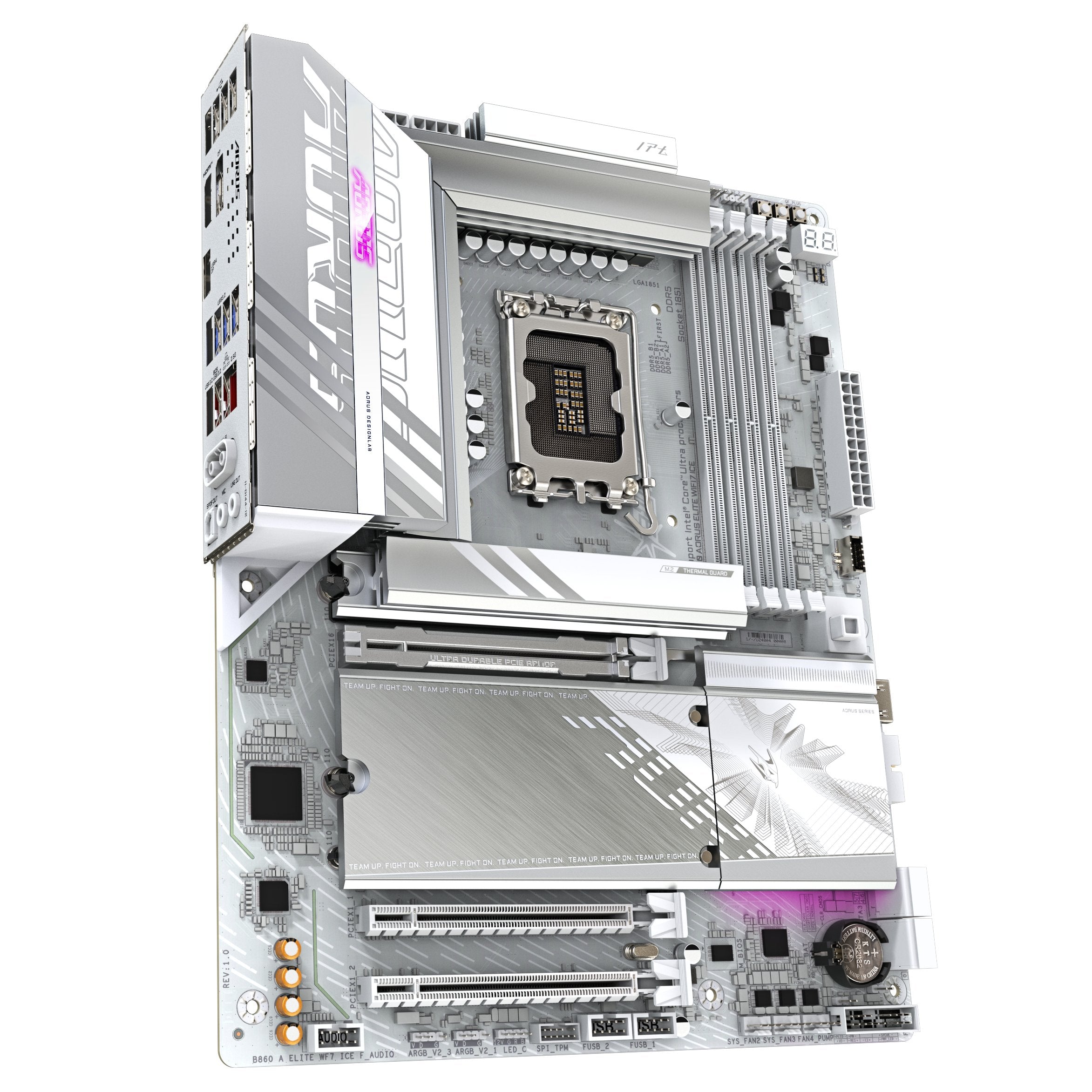 EAN 4719331866846 - GIGABYTE B860 AORUS ELITE WIFI7 ICE Intel B860 LGA 1851 (Socket V1) ATX imagen 3