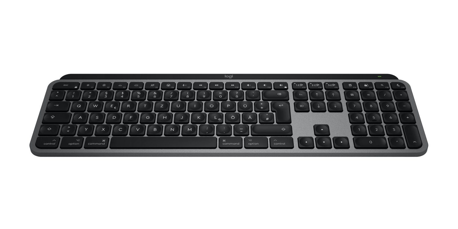 EAN 5099206114623 - Logitech MX Keys S for Mac teclado Oficina Bluetooth QWERTZ Alemán Gris imagen 2