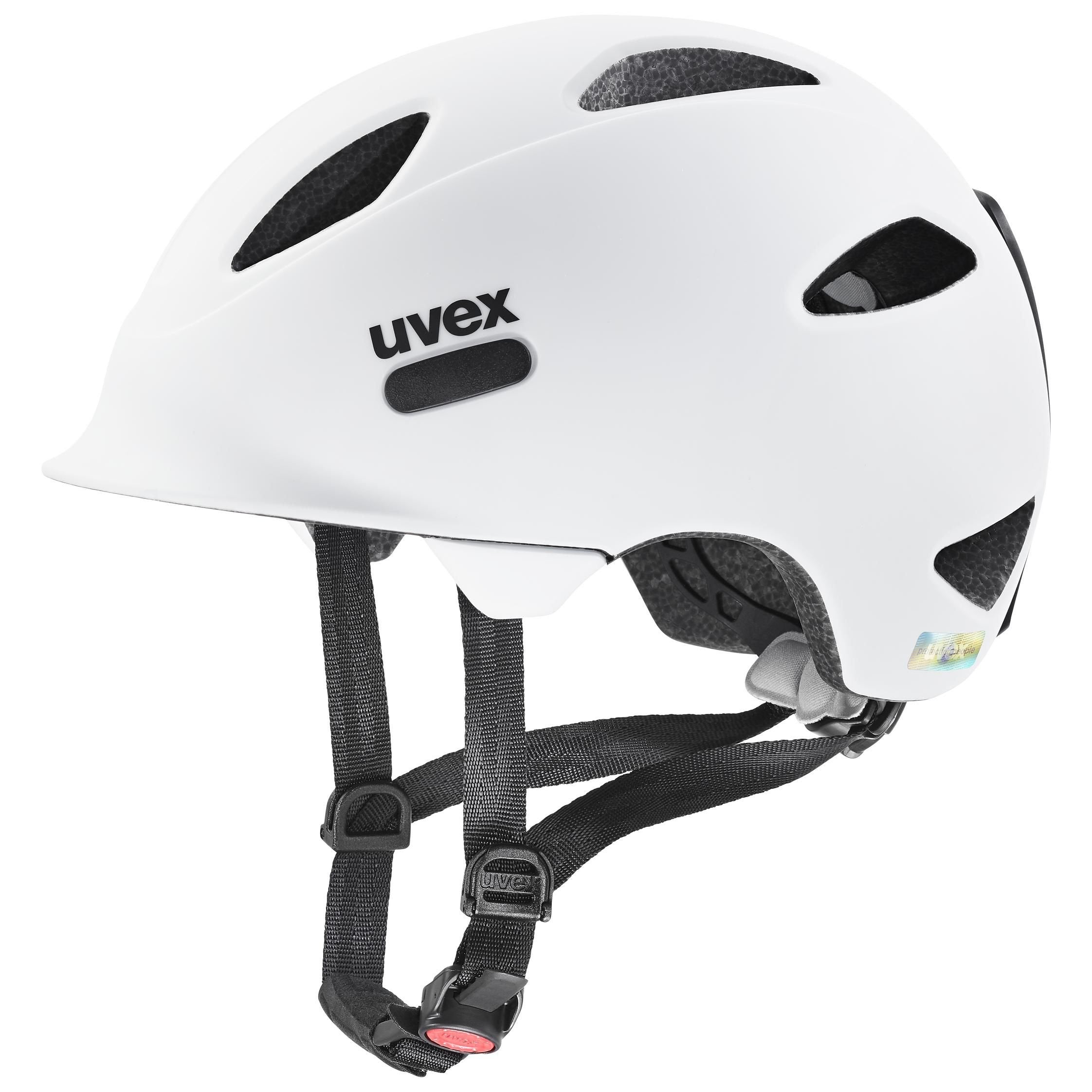 Casco De Ciclismo Infantil Uvex Oyo Style Butterfly Rosa, Talla 50-54