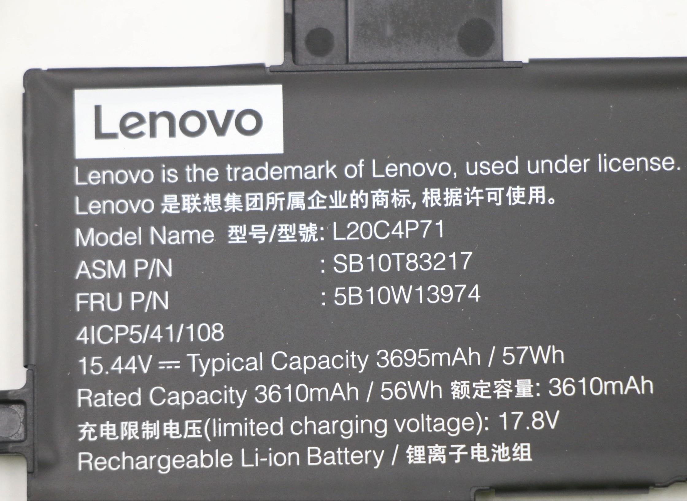 EAN 5704174857280 - Lenovo 5B10W13974 refacción para laptop Batería imagen 4