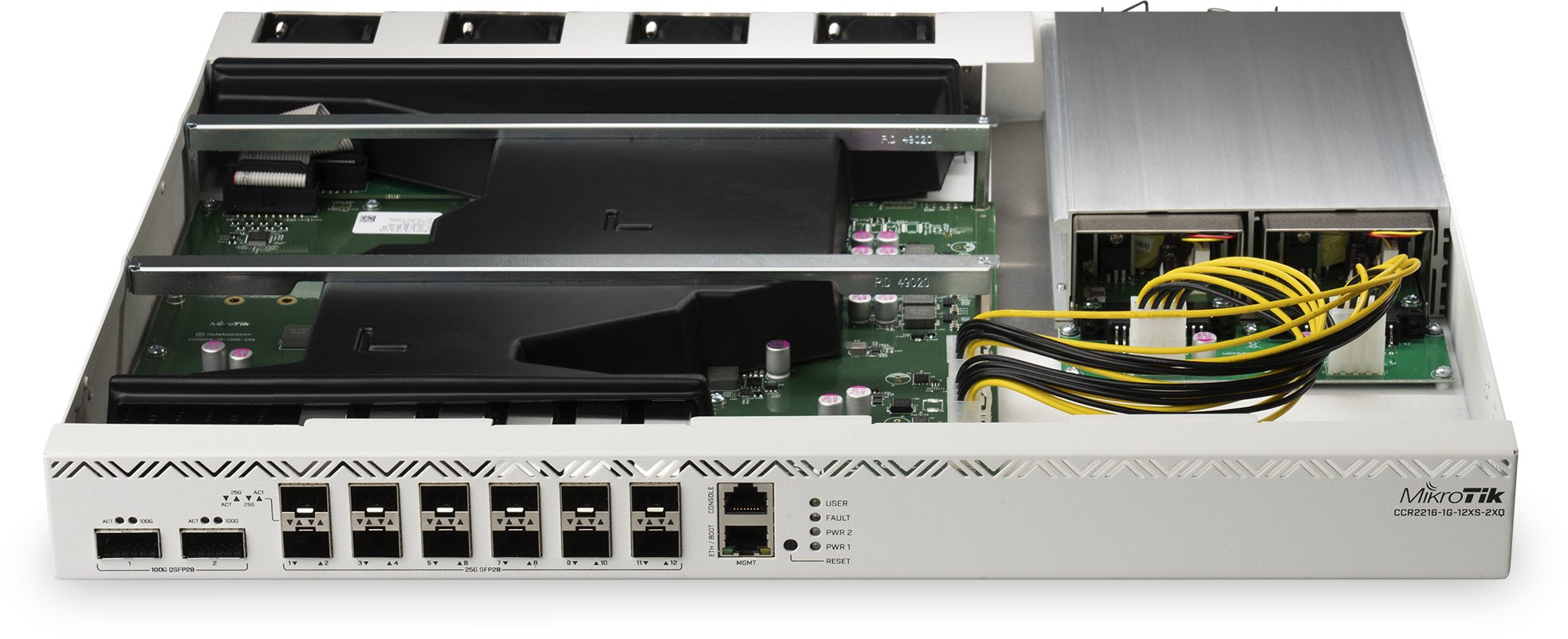 EAN 4752224000026 - Mikrotik CCR2216-1G-12XS-2XQ router Gigabit Ethernet Plata imagen 4