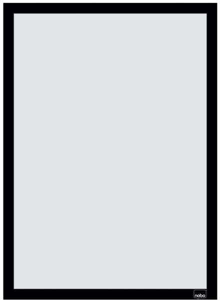 Nobo Pack De 2 Marcos Autoadhesivos Magneticos En Formato A3 - Colocacion En Vertical U Horizontal - Marco De Color